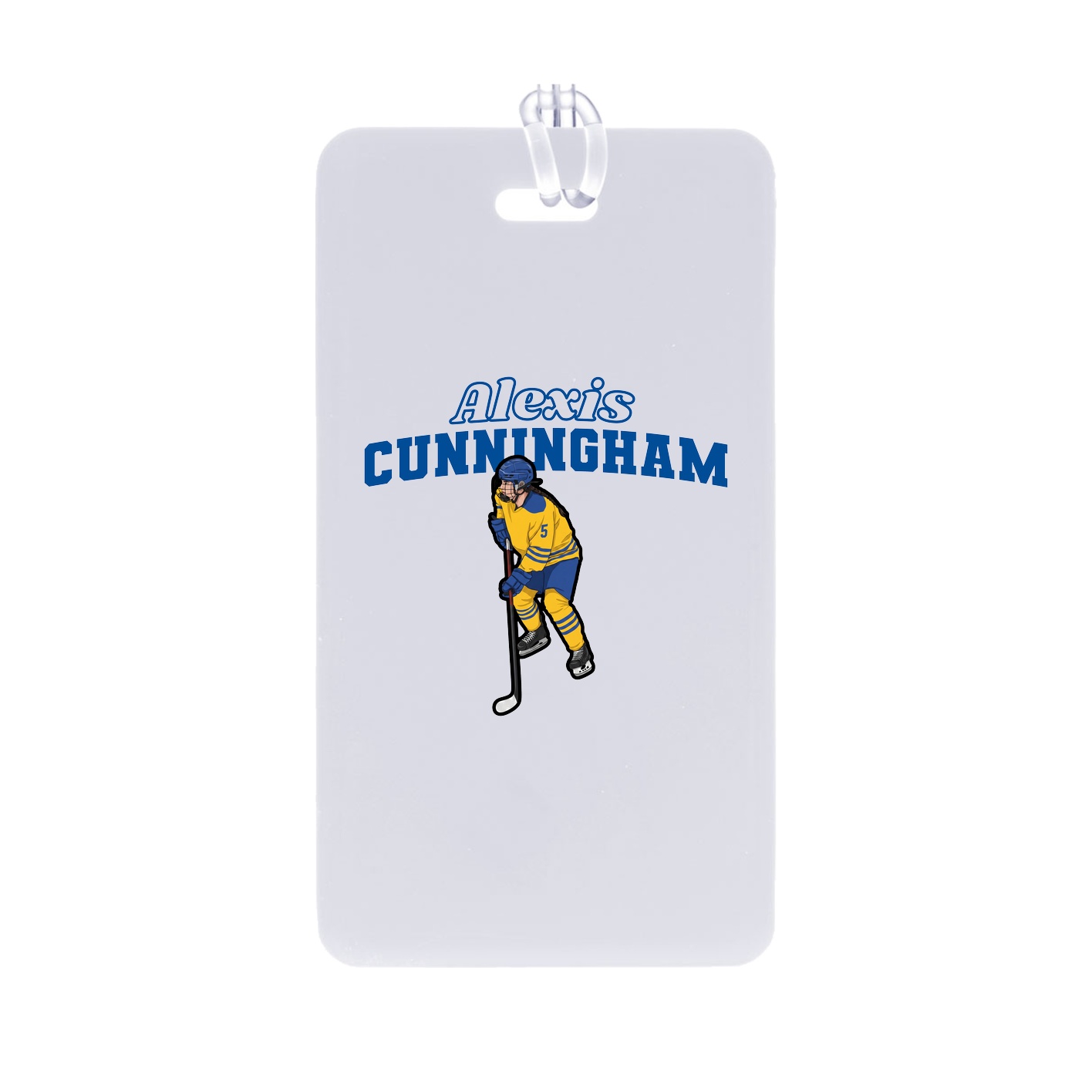 Bag Tag — Name Arch in Classic