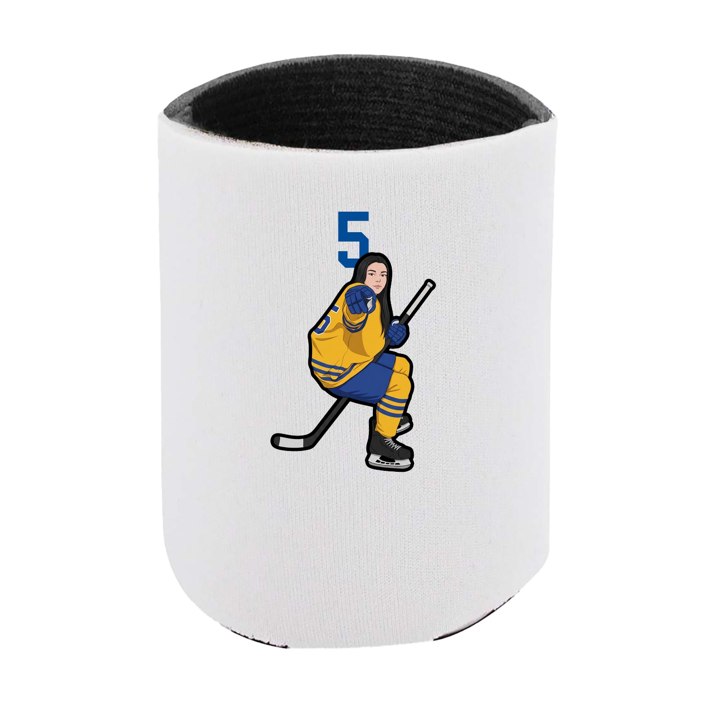 Can Holder — Number Top in White