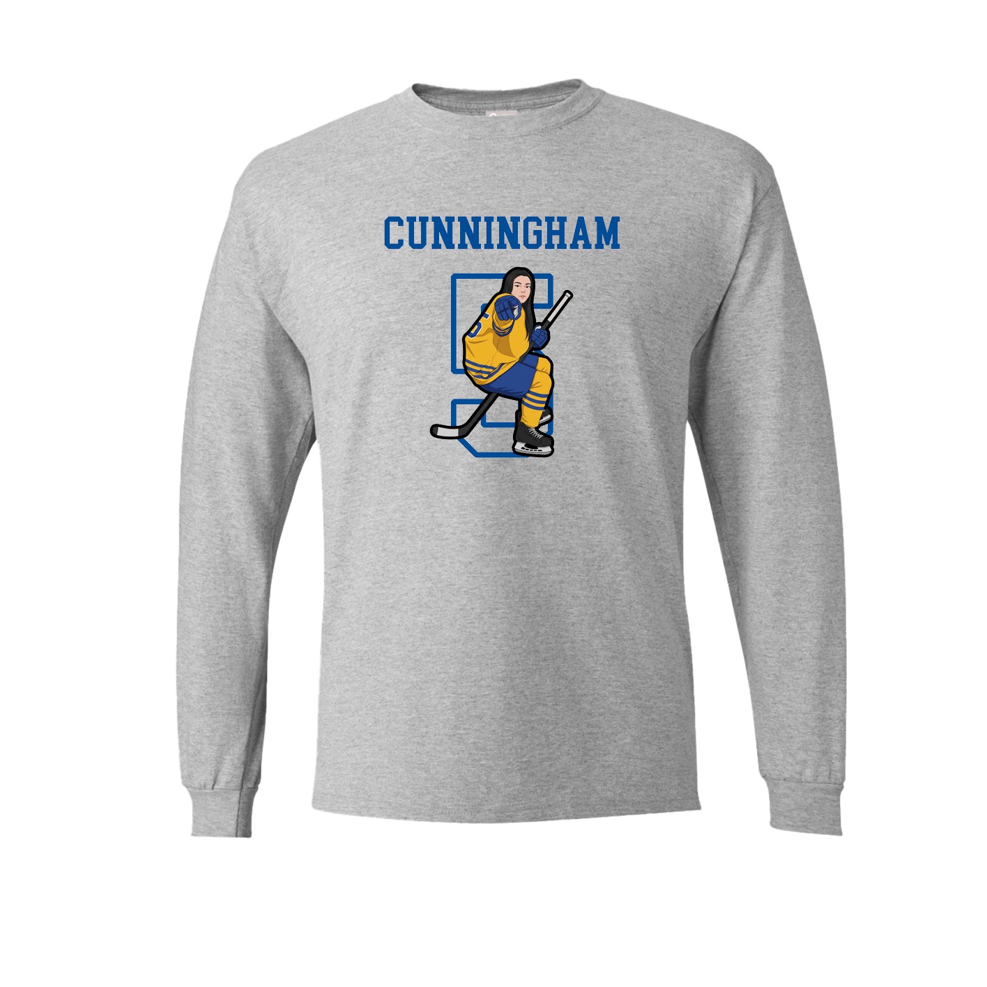 Long Sleeve Tee — Shirsey in Grey