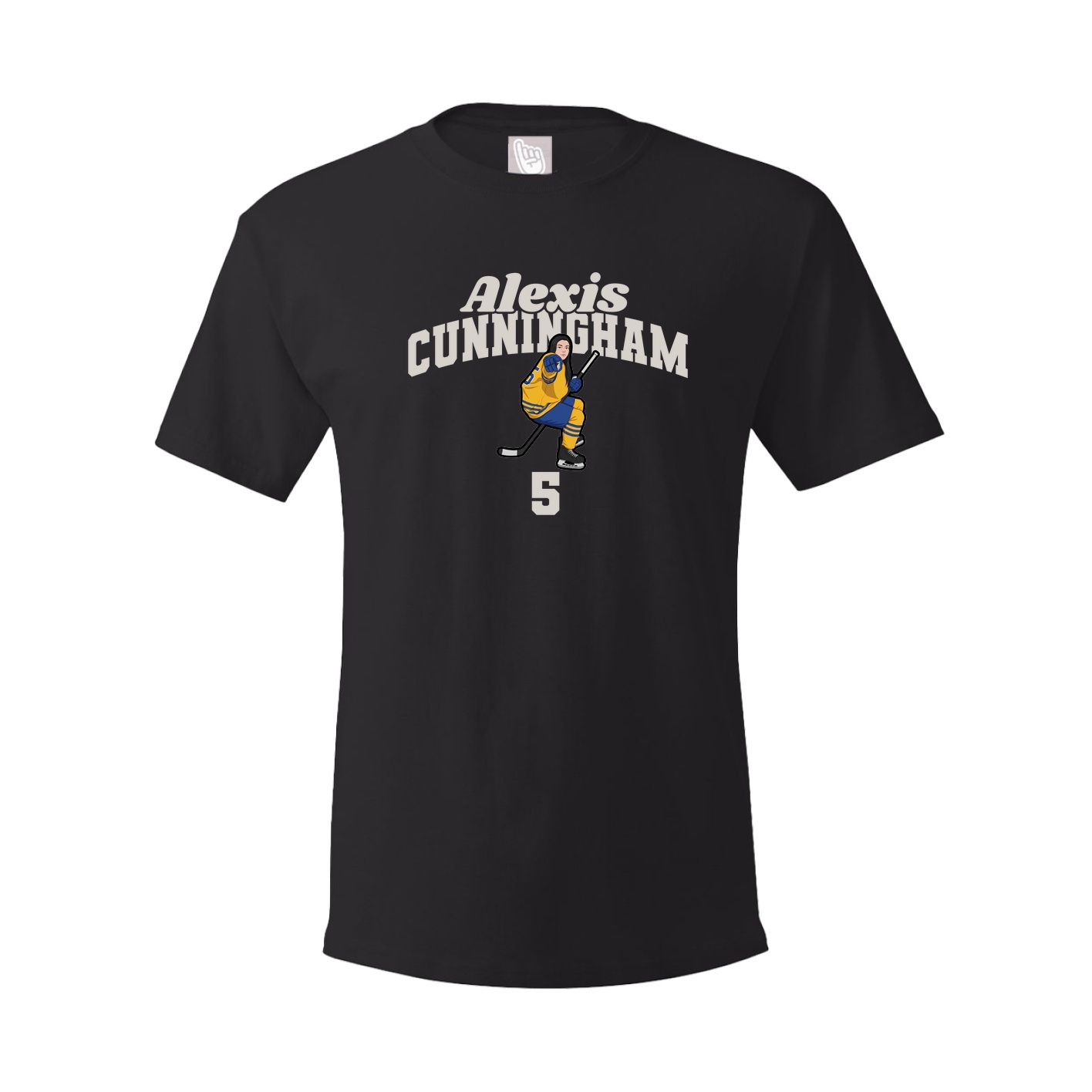 Youth Tee — Signature Arch in Black
