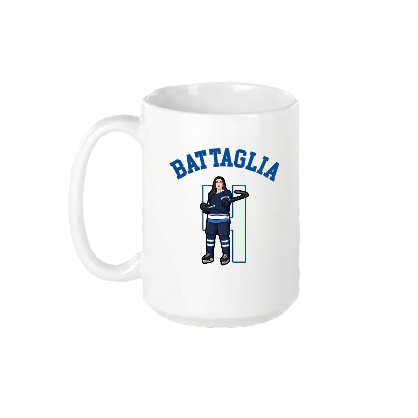 15oz Coffee Mug — Shirsey Arch in White