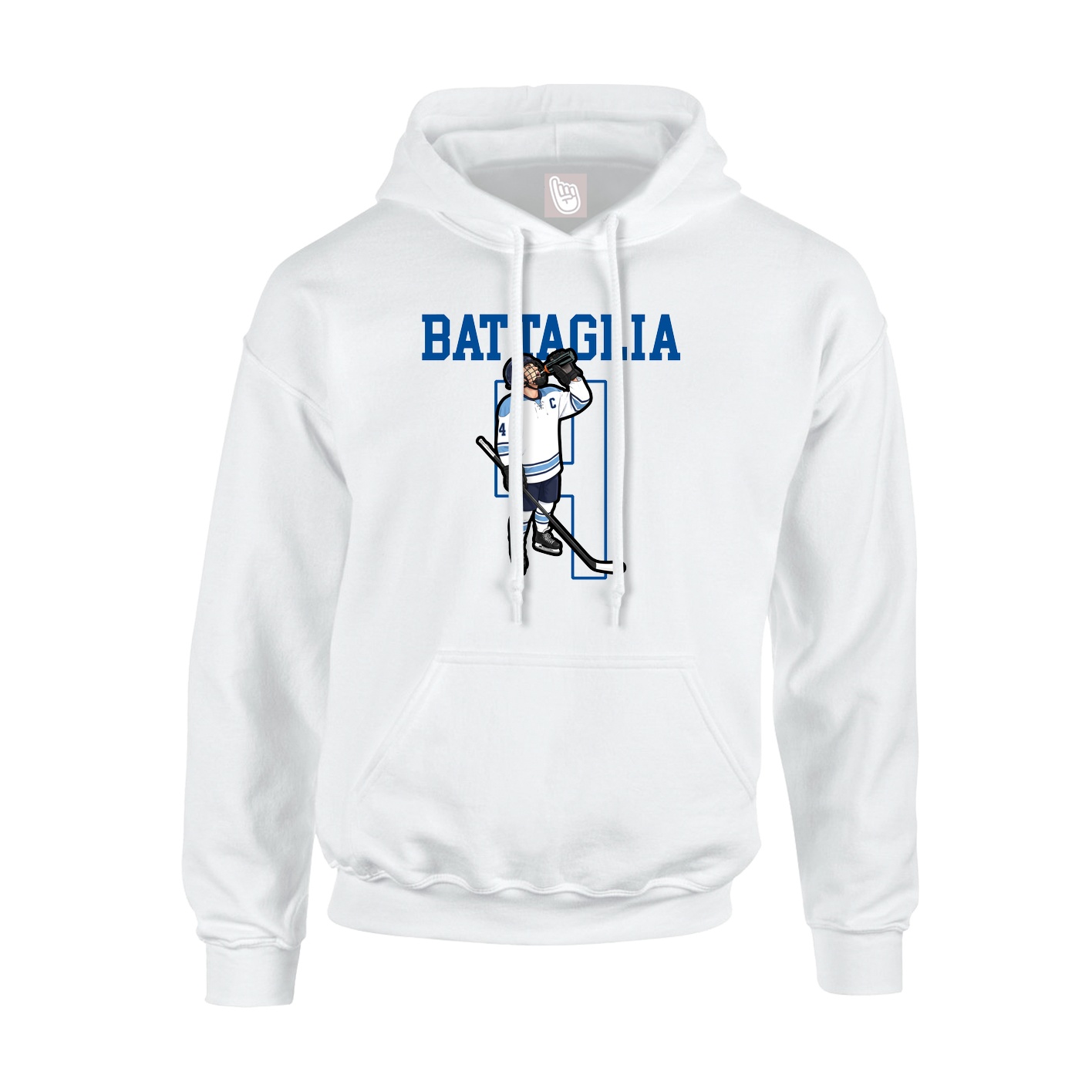 Hoodie — Shirsey in White