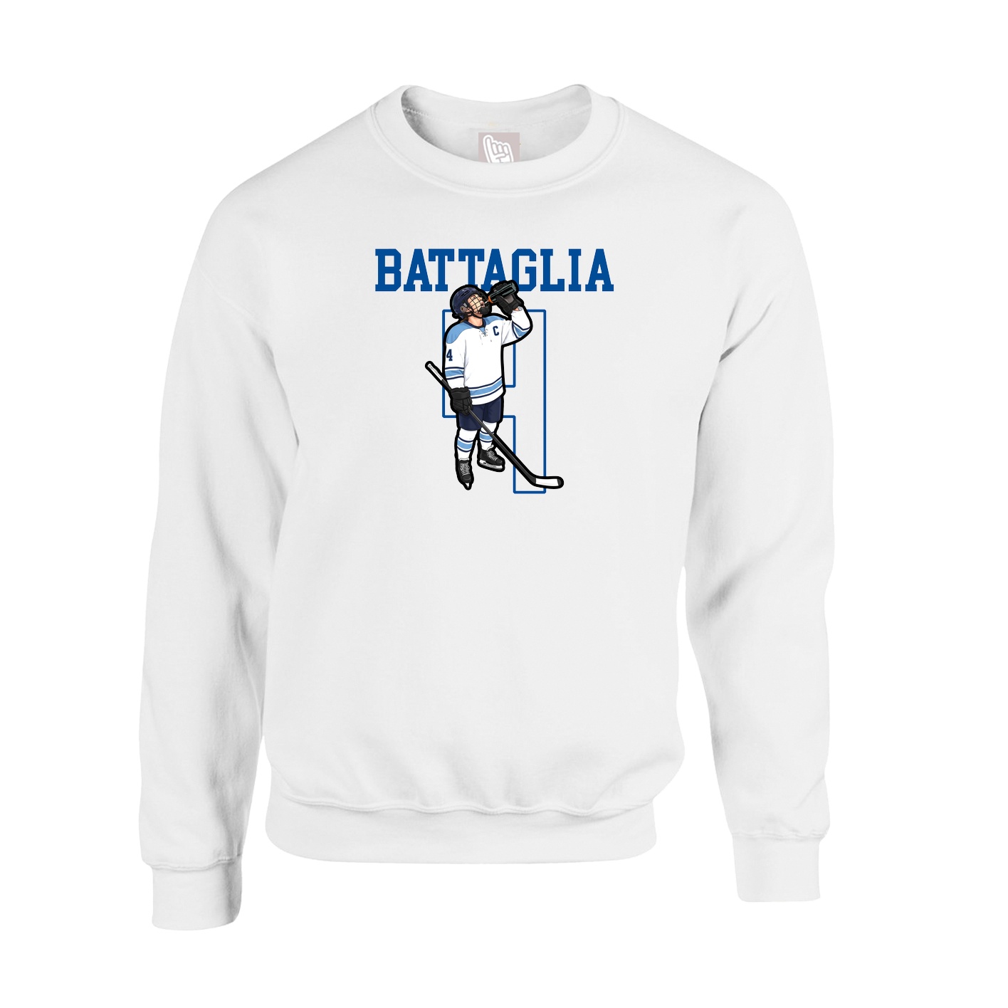 Fleece Crew — Shirsey in White