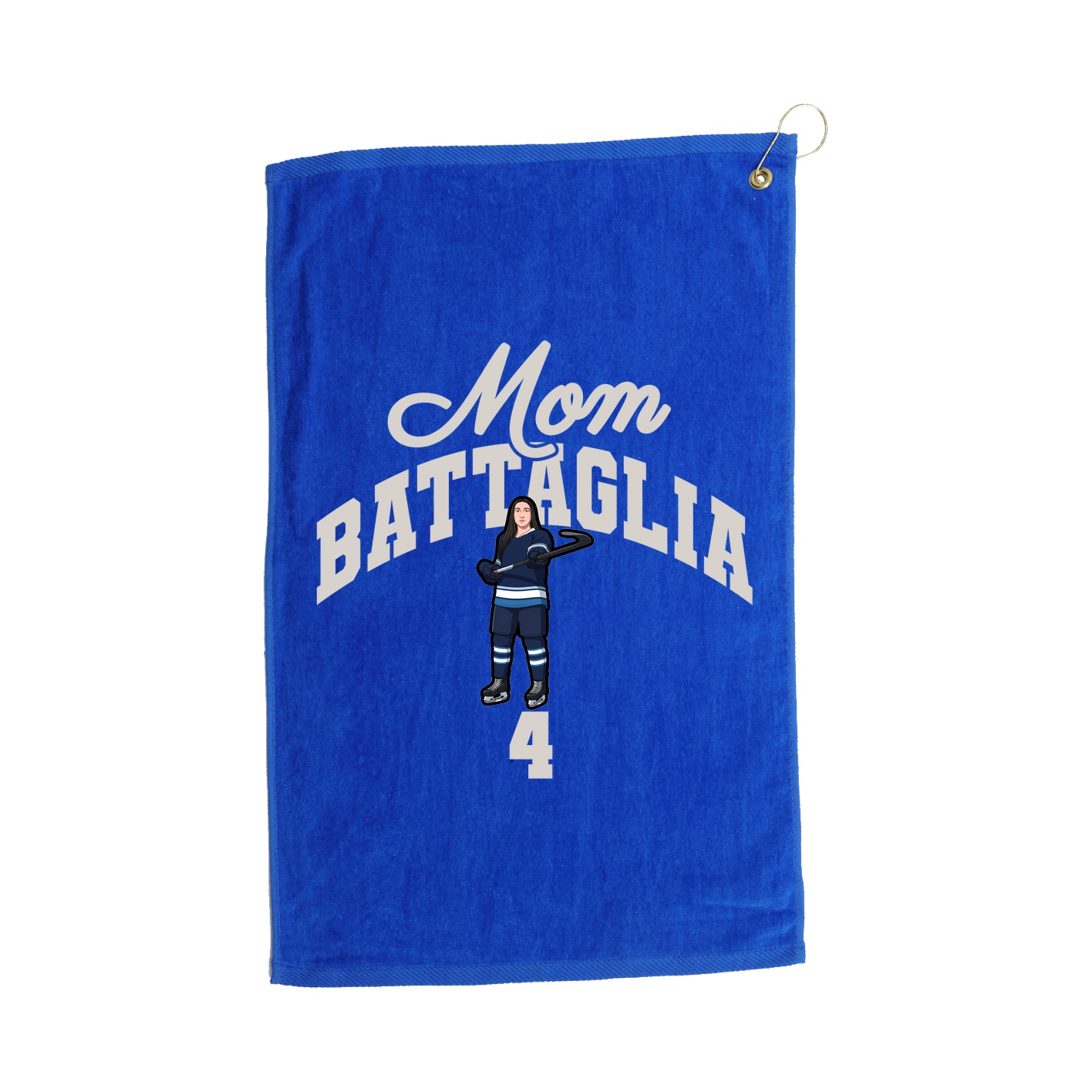 Golf Towel — Mothers Day Arch in Royal