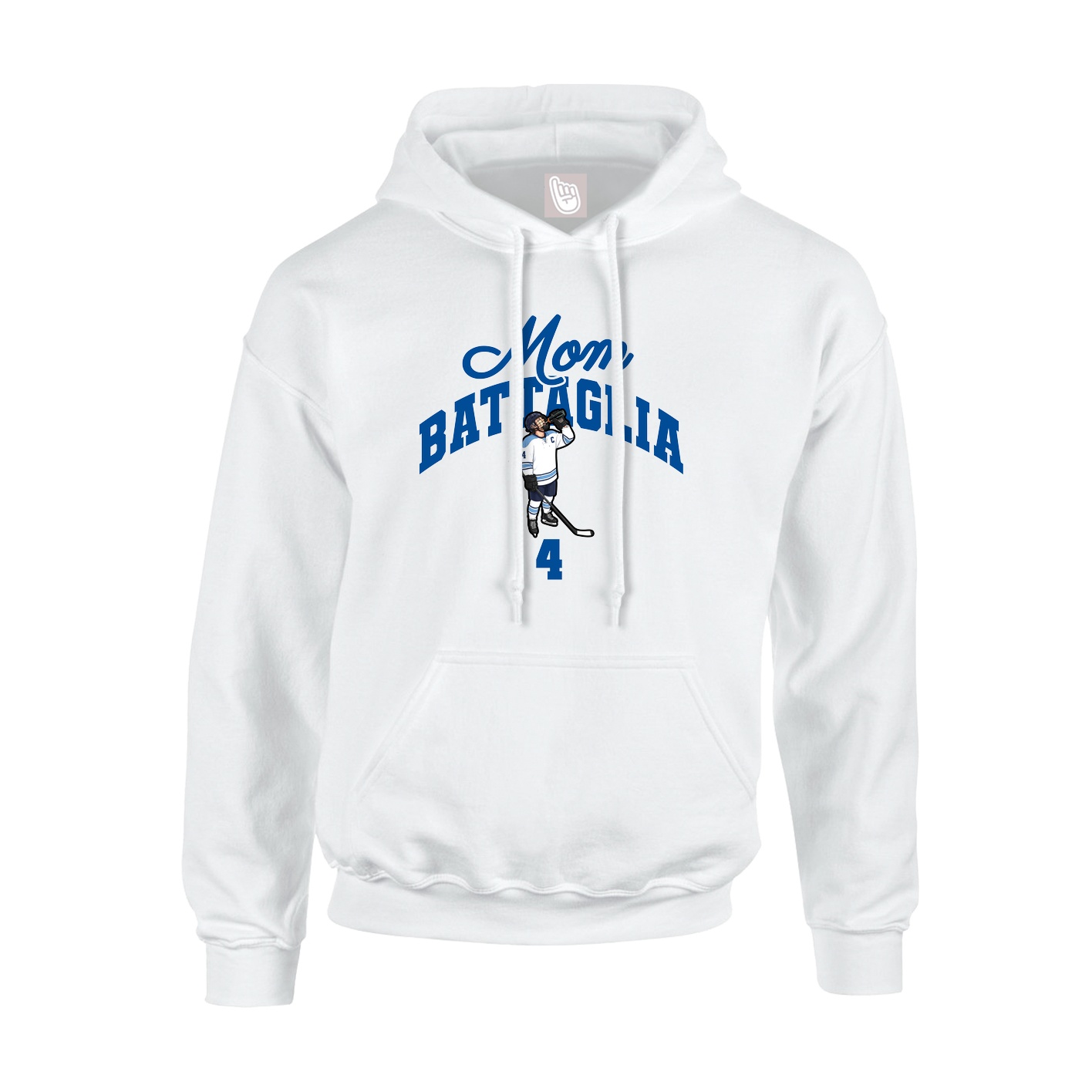 Youth Hoodie — Mothers Day Arch in White