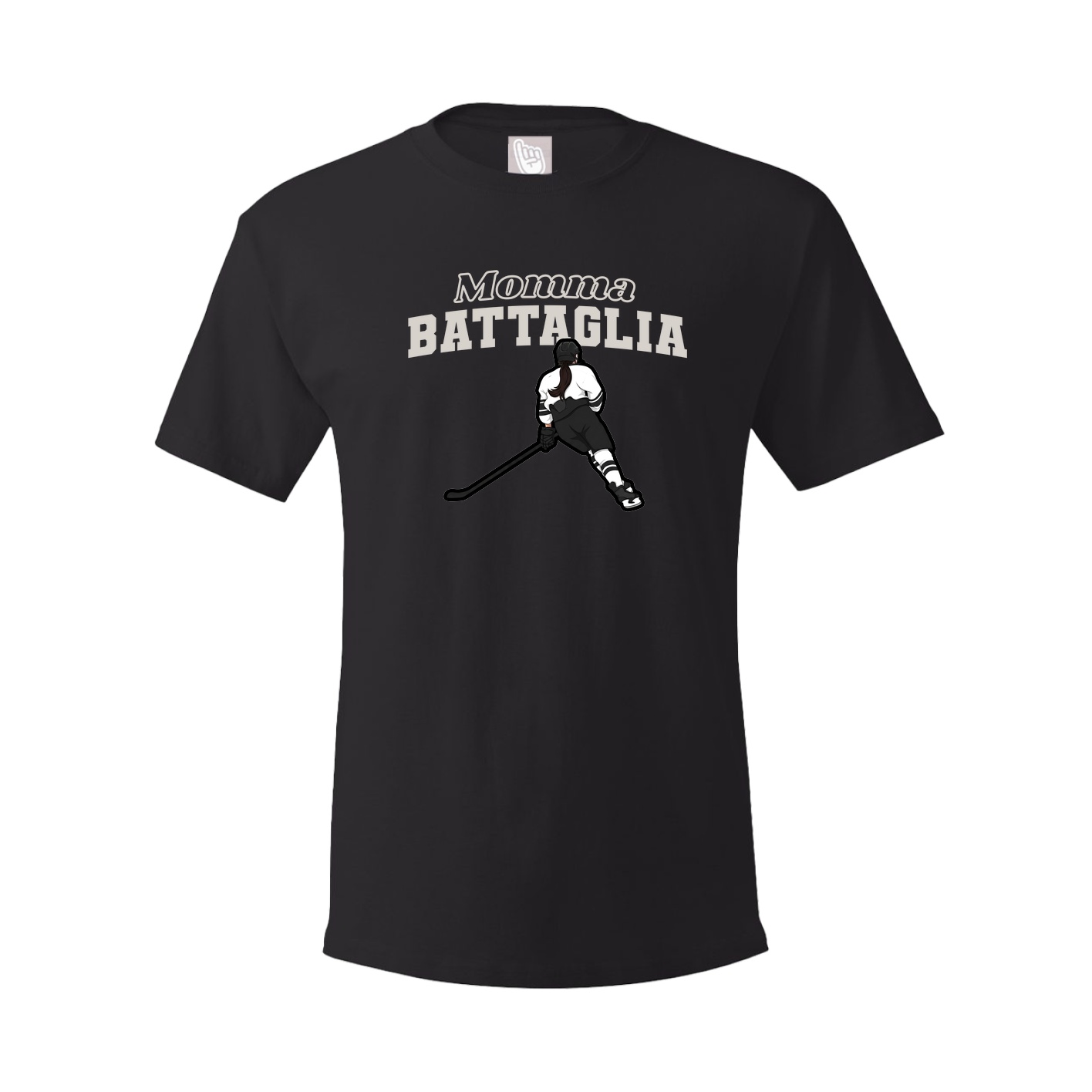Youth Tee — Mothers Day Block in Black