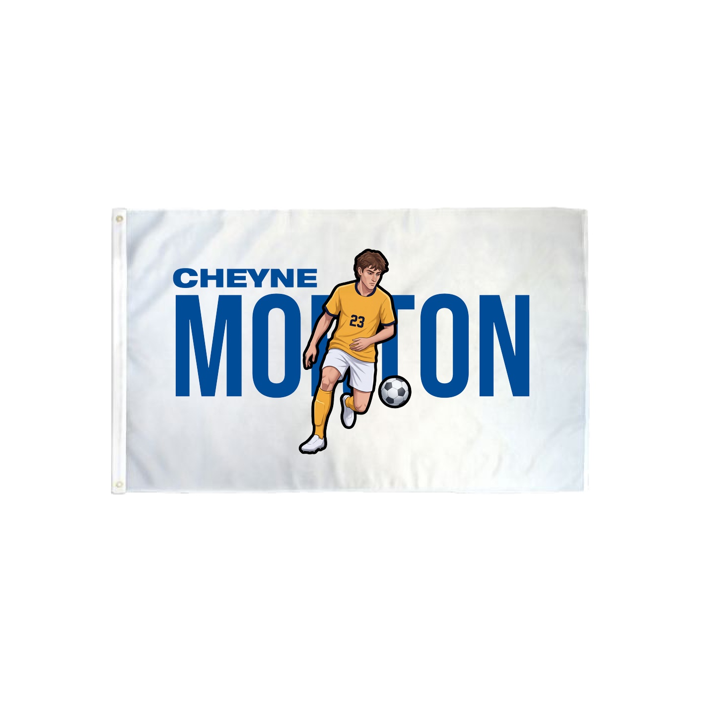 3x5 Flag — Player Name in Classic