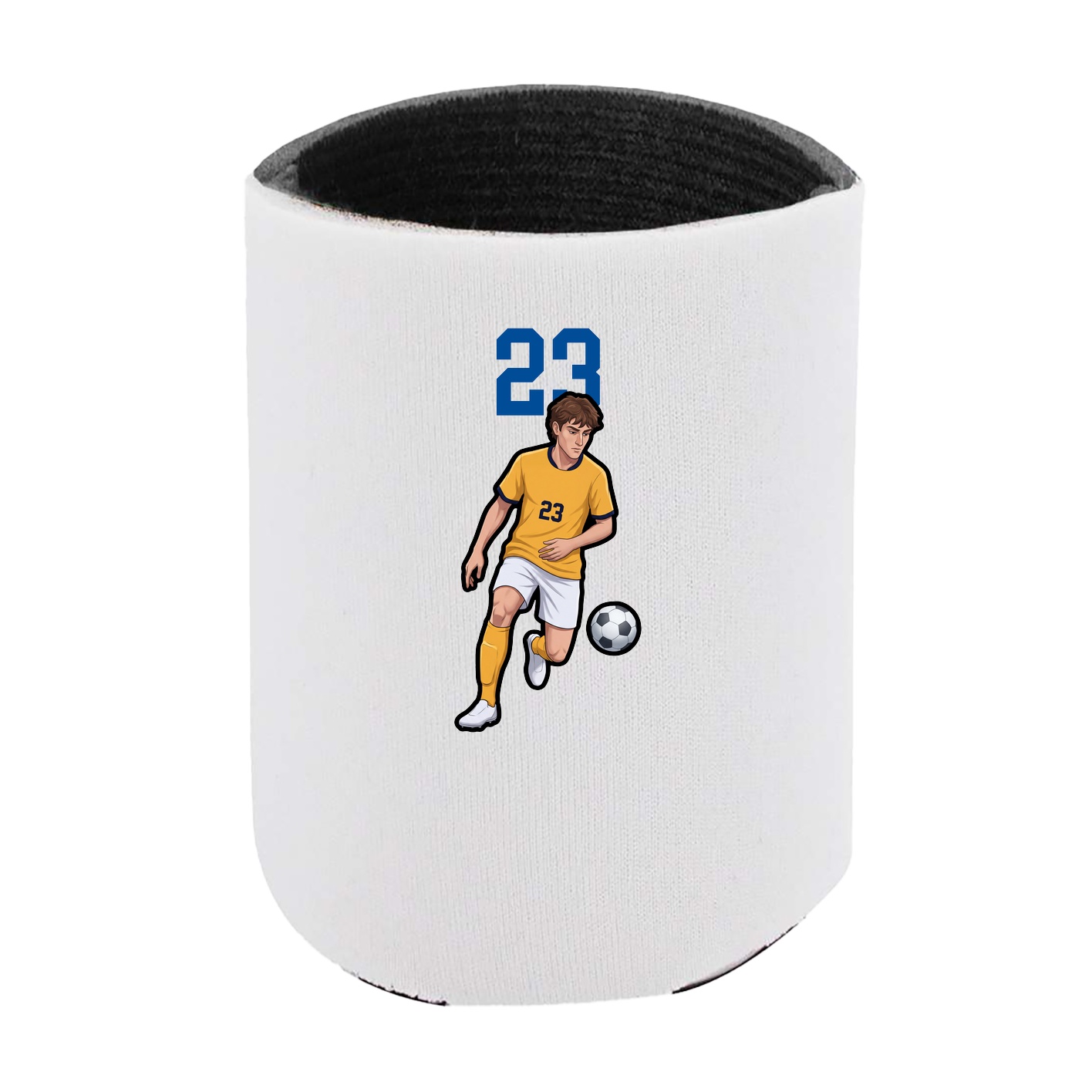 Can Holder — Number Top in White