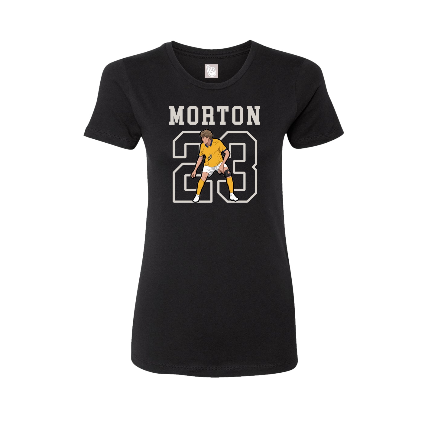 Fitted Women's Tee — Shirsey in Black