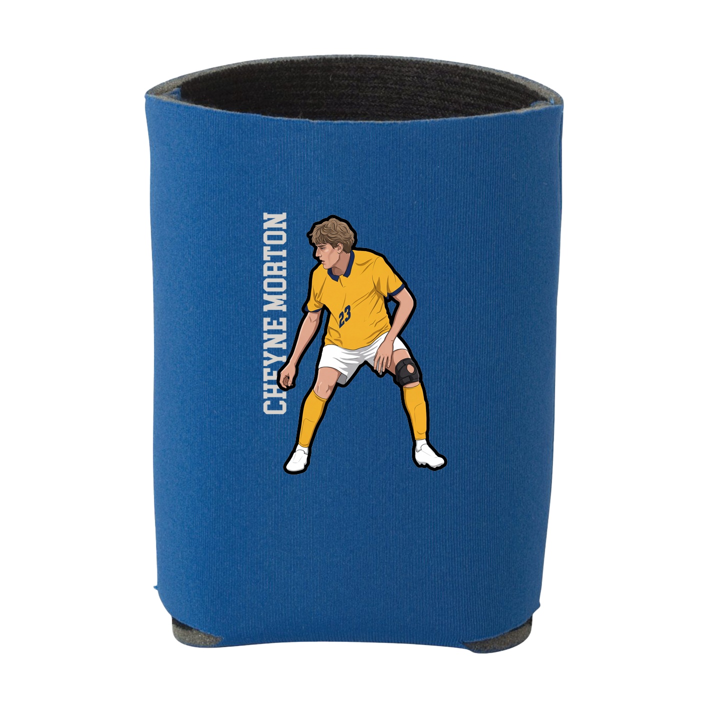 Can Holder — Name Vertical in Royal