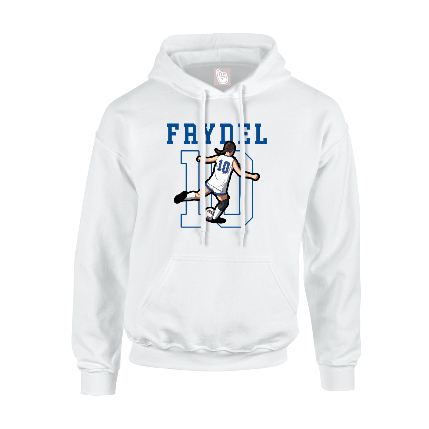 Hoodie — Shirsey in White