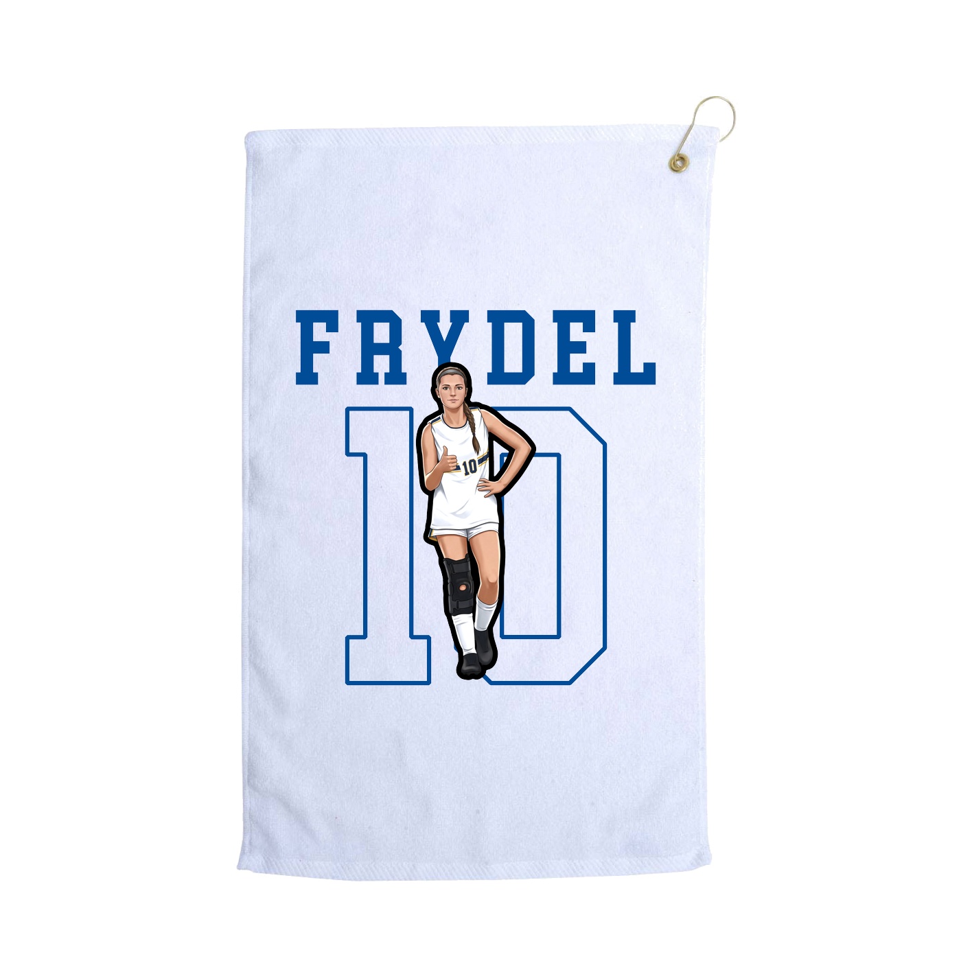 Golf Towel — Shirsey in White