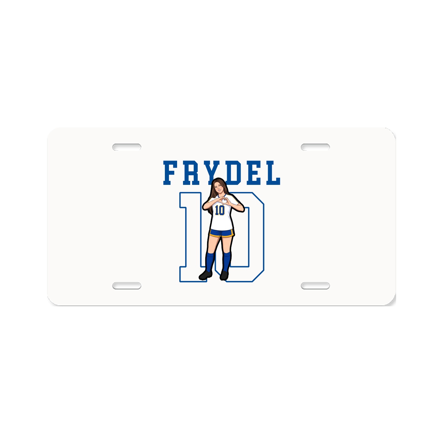 License Plate — Shirsey in Classic