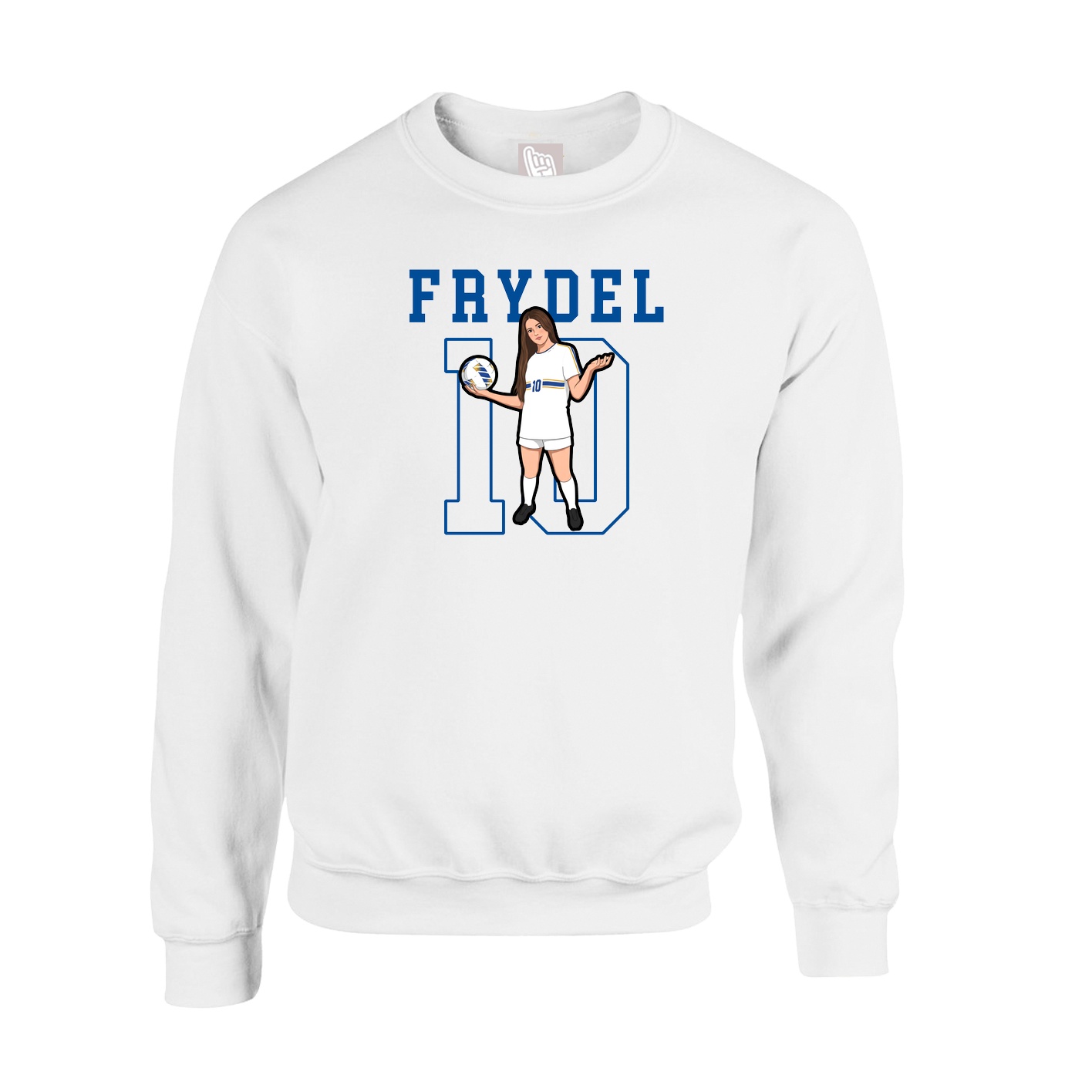 Fleece Crew — Shirsey in White
