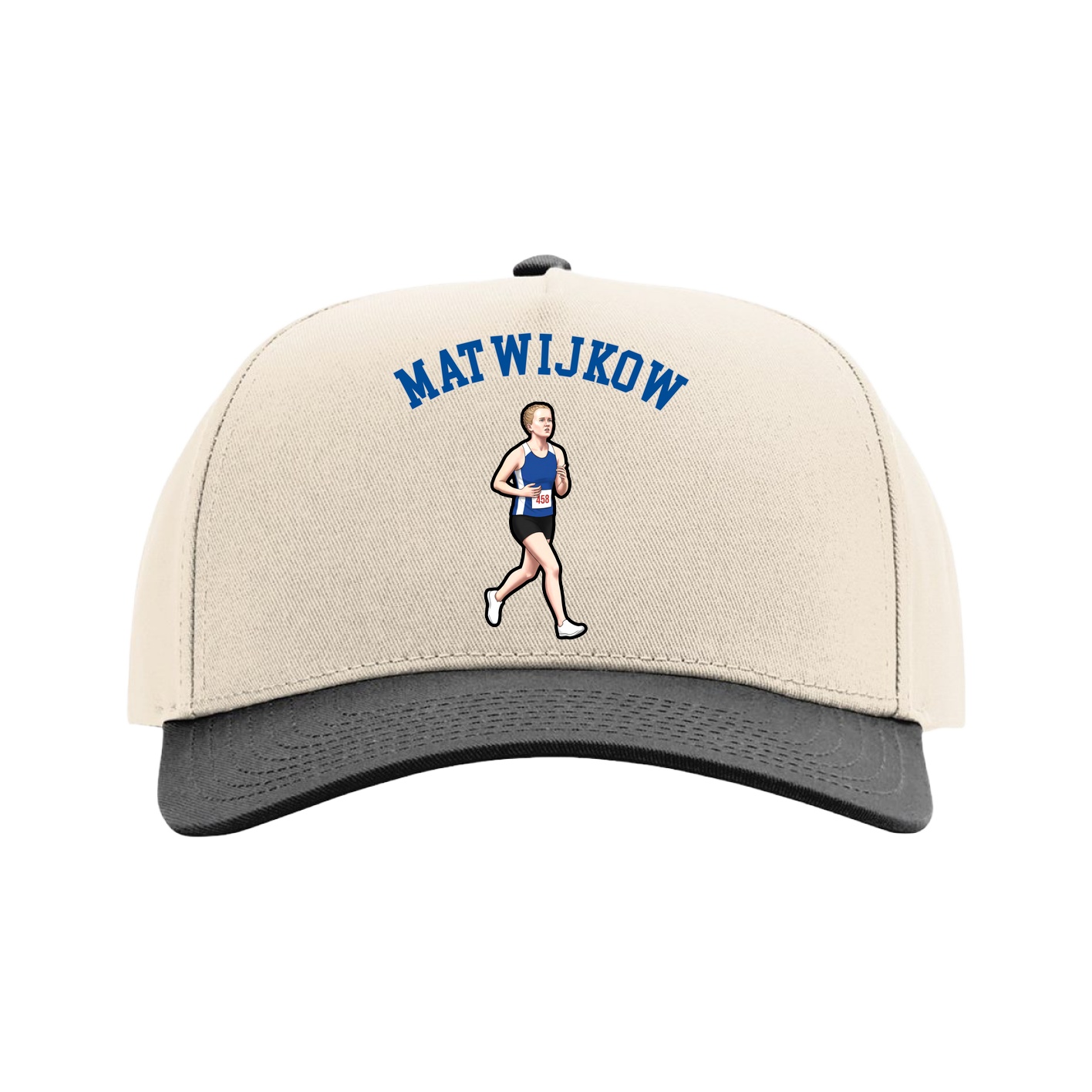 Full Fabric Five-Panel Champ Cap