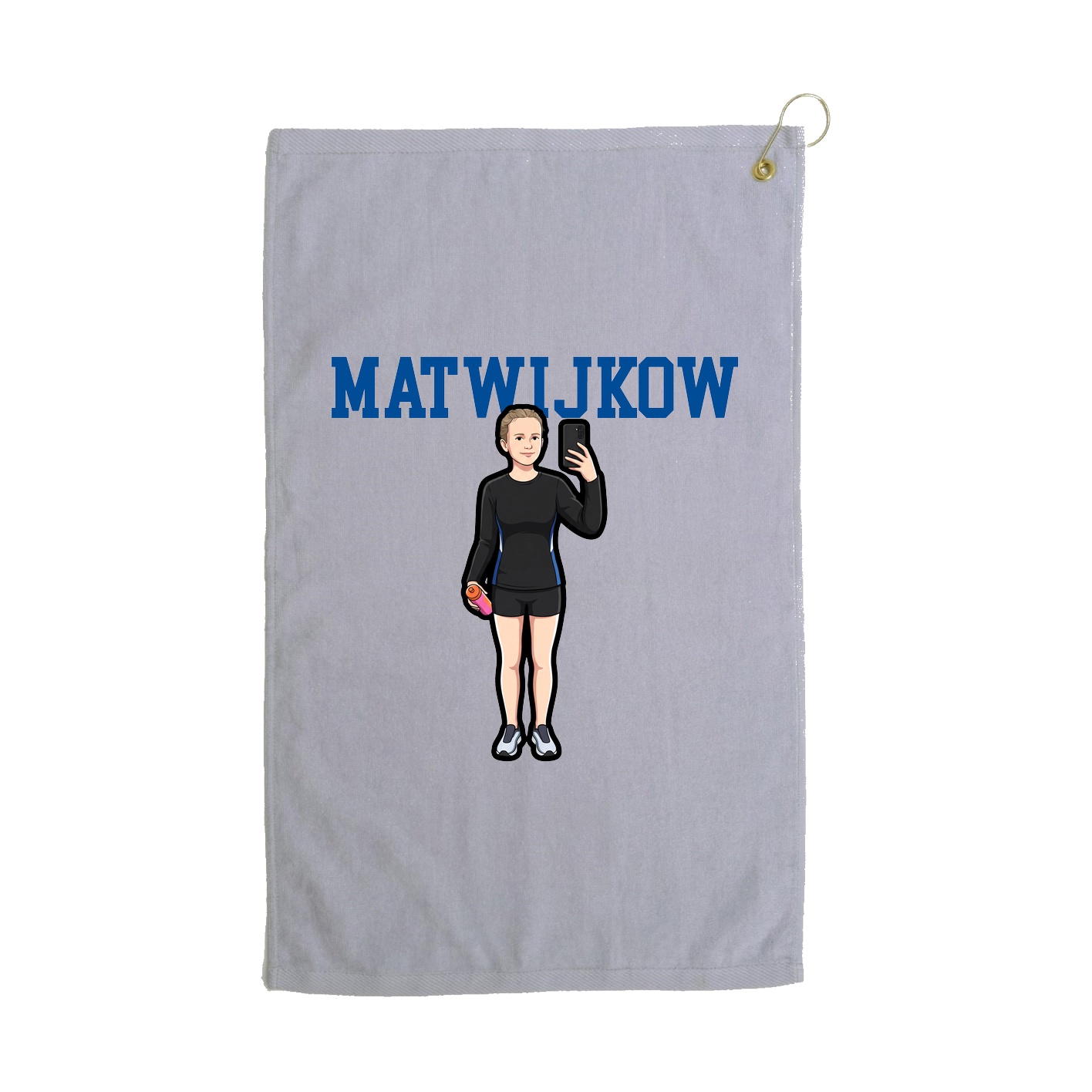 Golf Towel — Shirsey in Grey