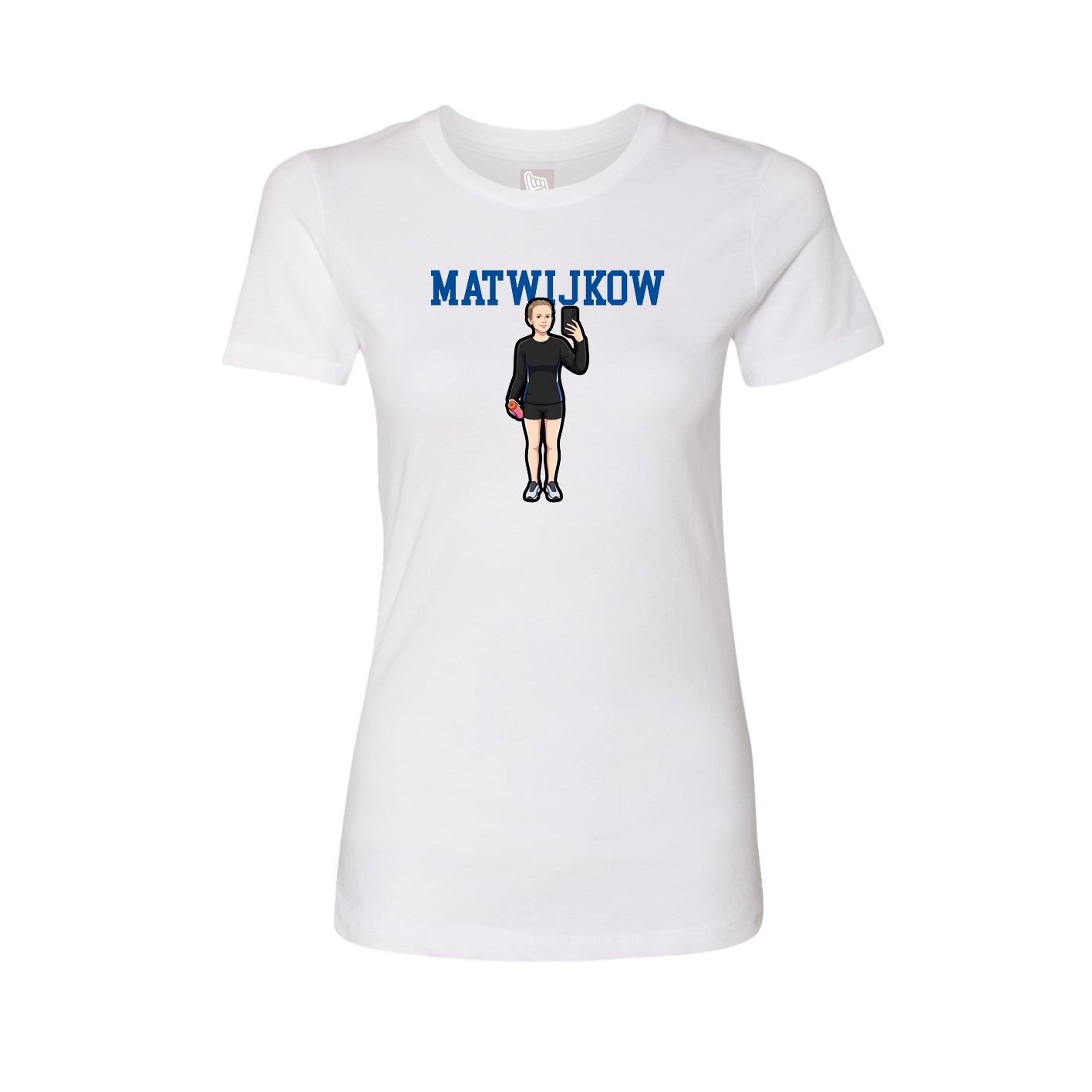 Fitted Women's Tee — Shirsey in White