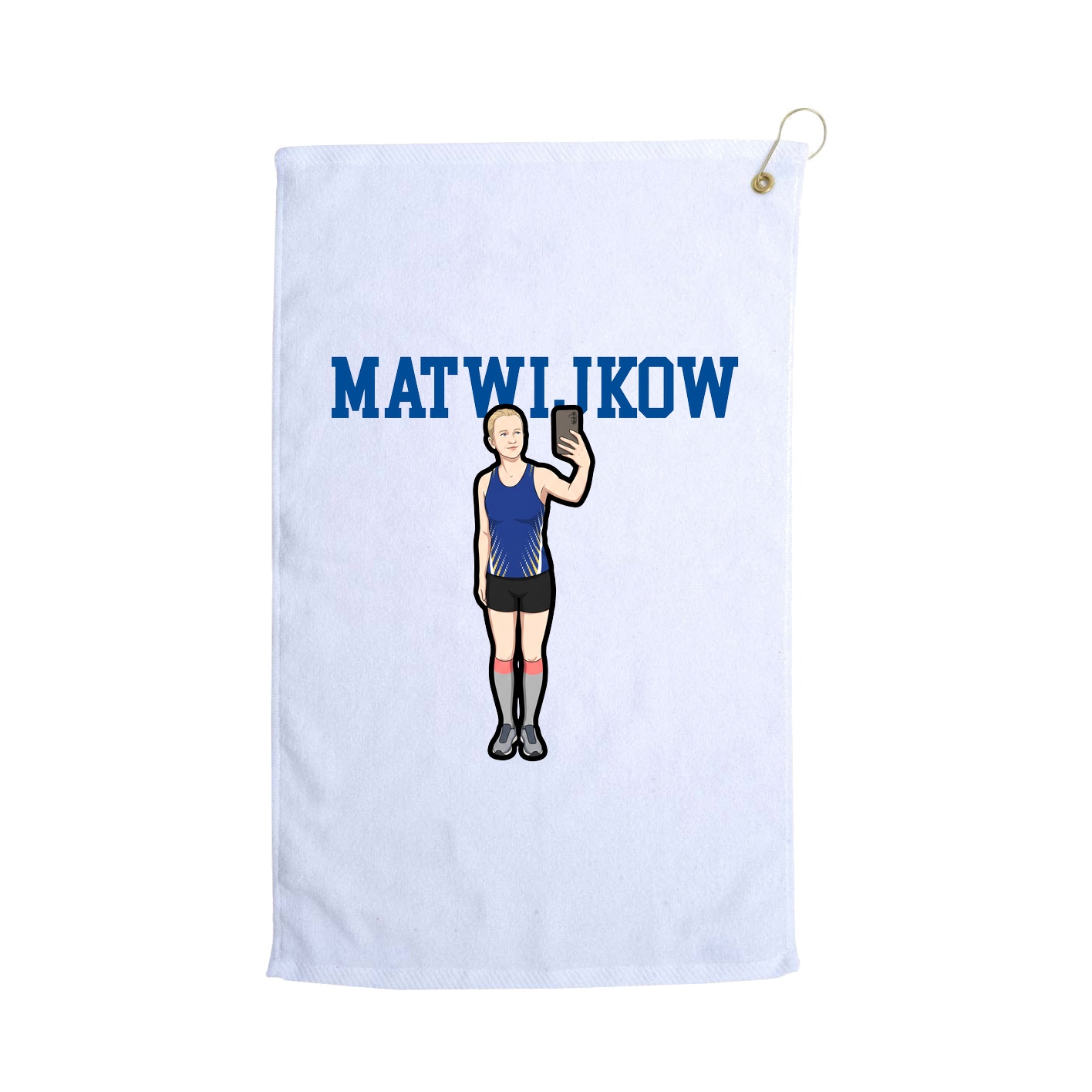 Golf Towel — Shirsey in White