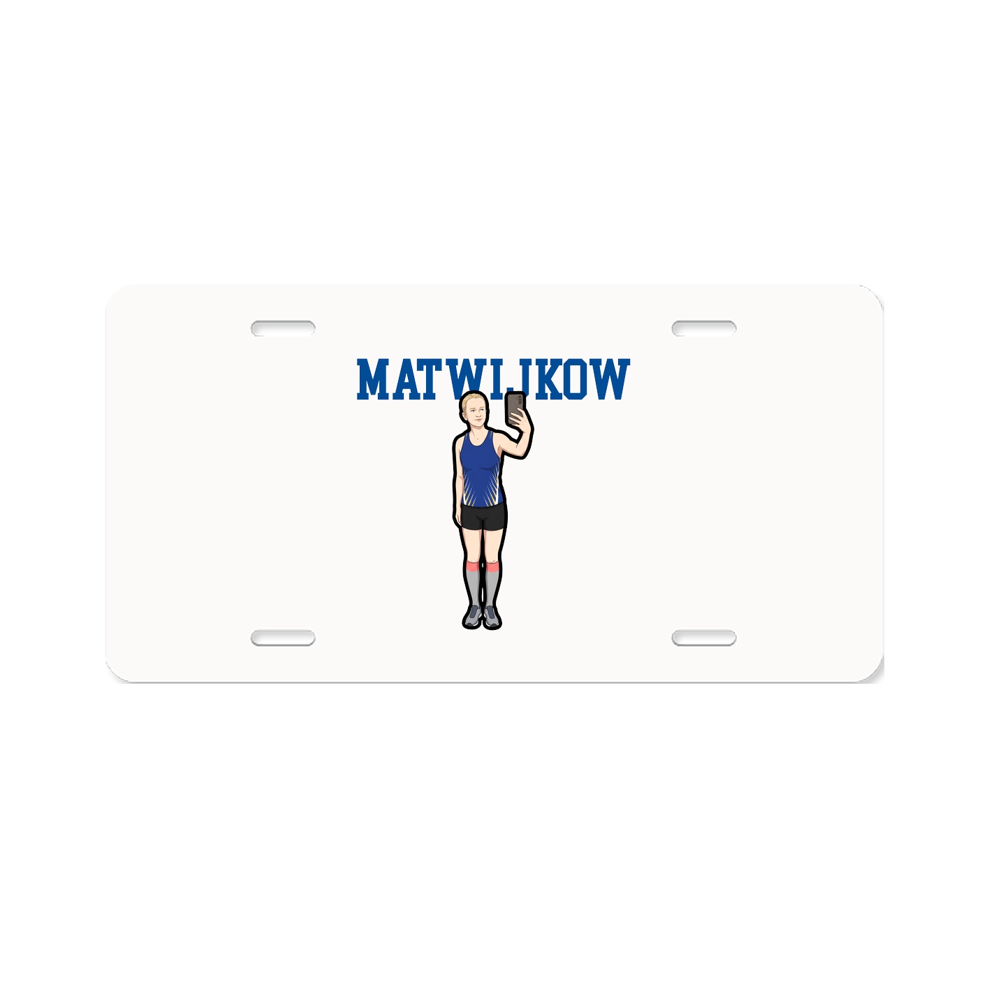 License Plate — Shirsey in Classic