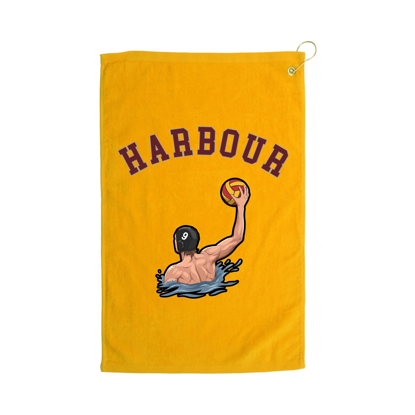 Golf Towel — Shirsey Arch in Gold