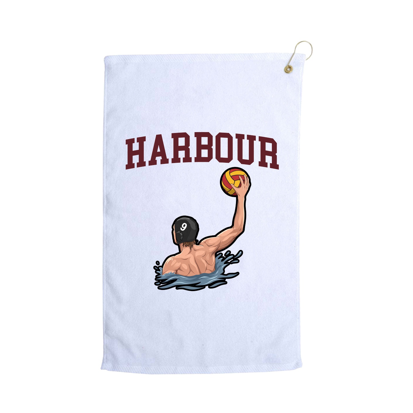 Golf Towel — Shirsey in White
