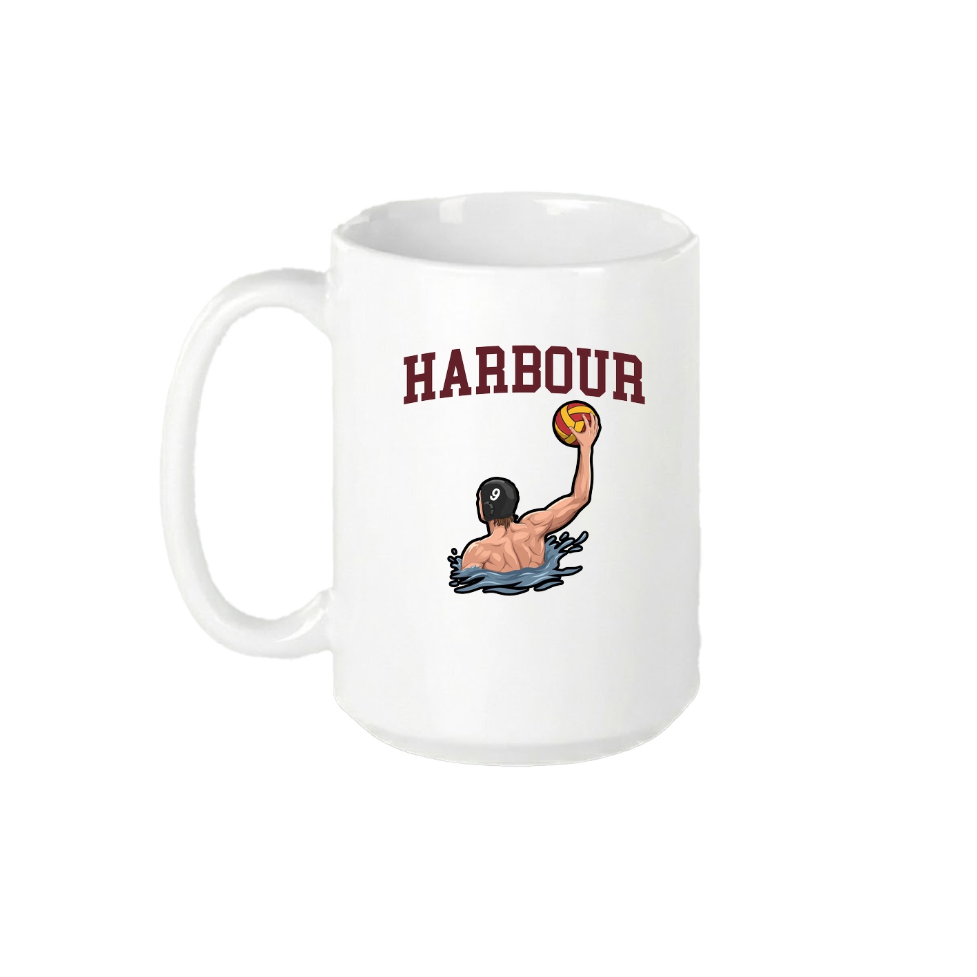 15oz Coffee Mug — Shirsey in White