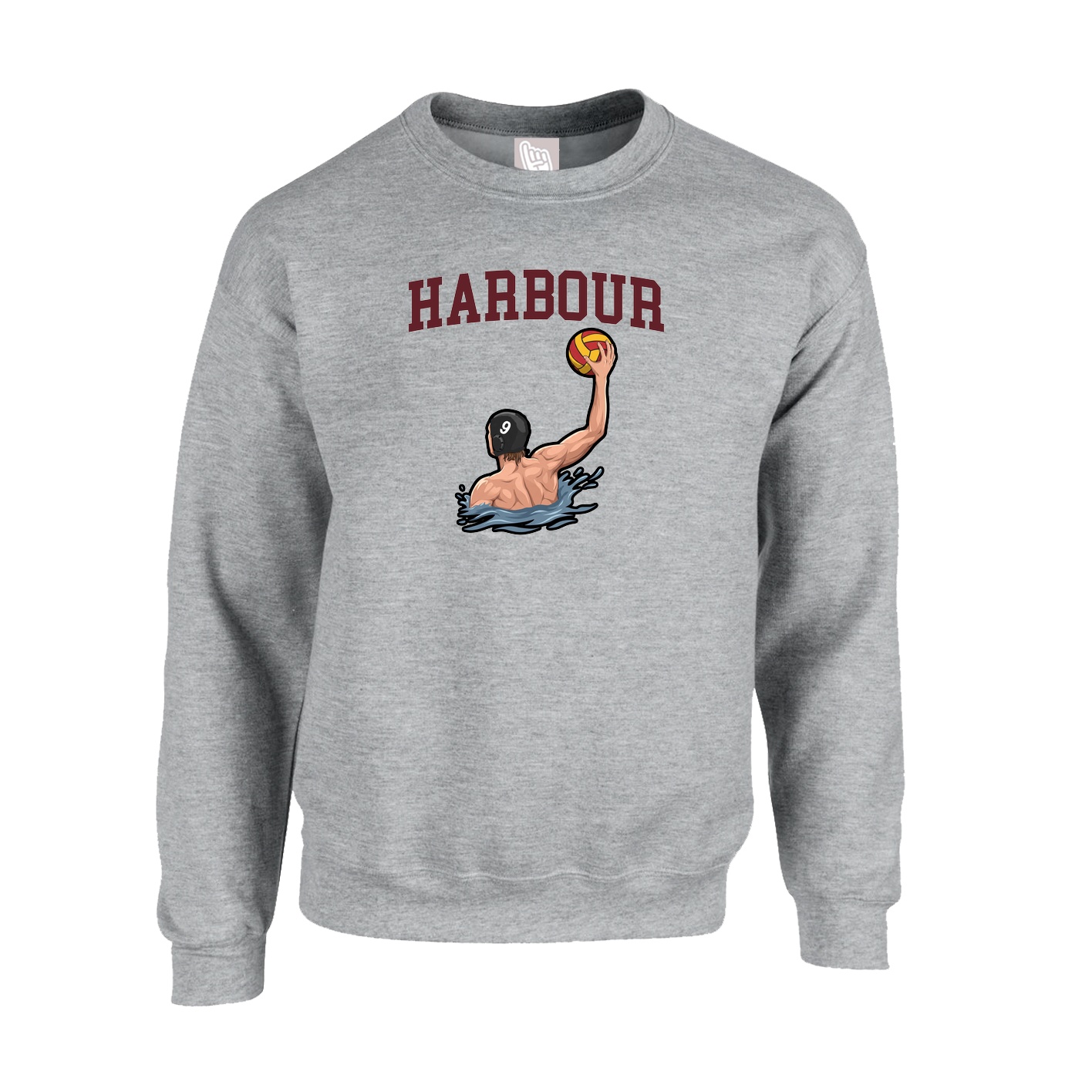Fleece Crew — Shirsey in Grey