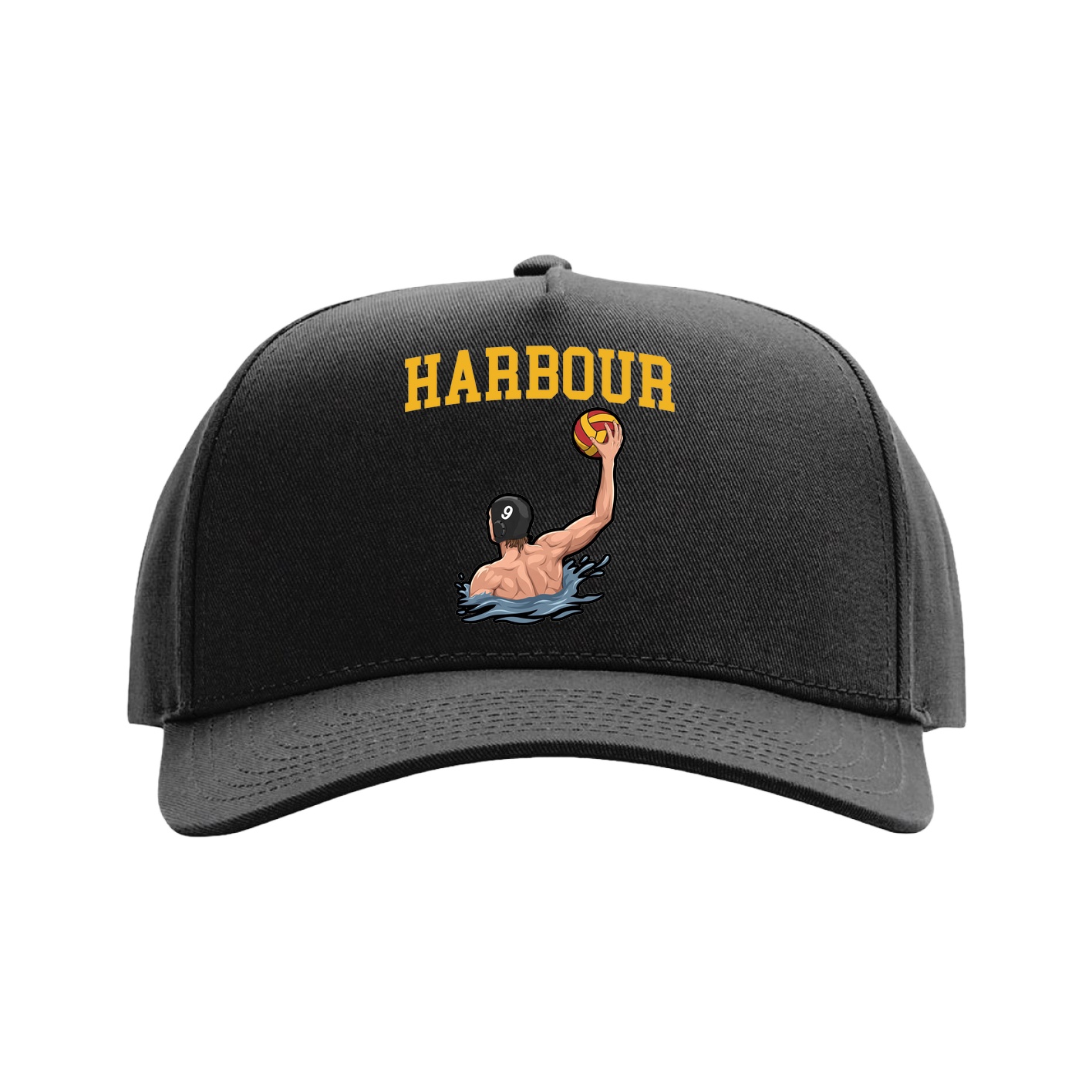 Full Fabric Five-Panel Champ Cap