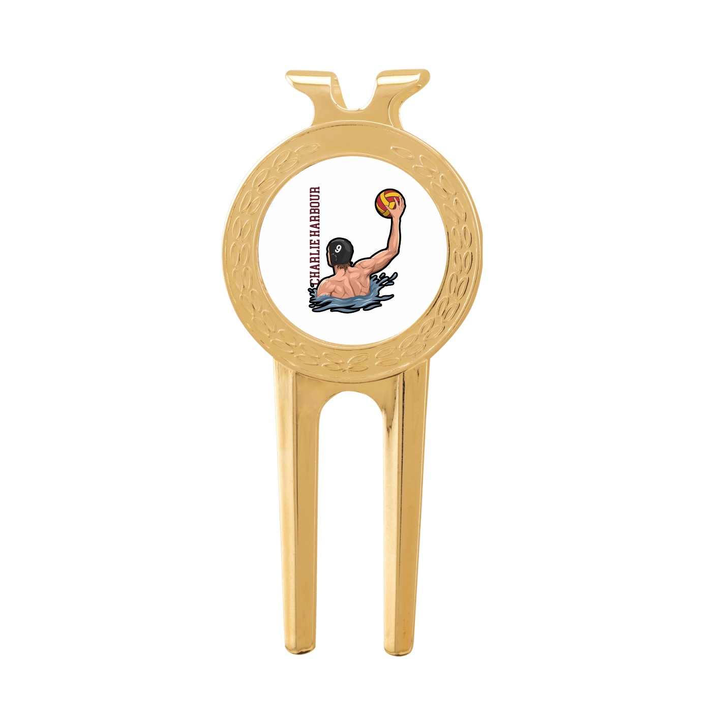 Divot Tool with Ball Marker — Name Vertical in Classic