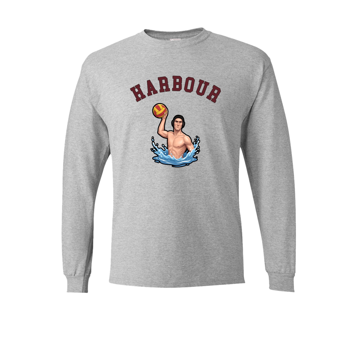 Long Sleeve Tee — Shirsey Arch in Grey