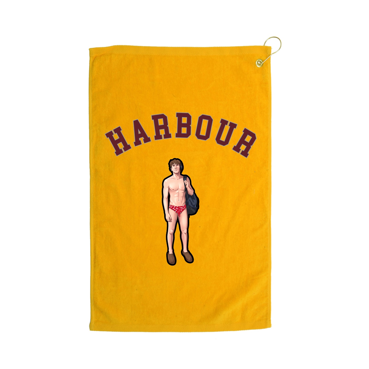 Golf Towel — Shirsey Arch in Gold