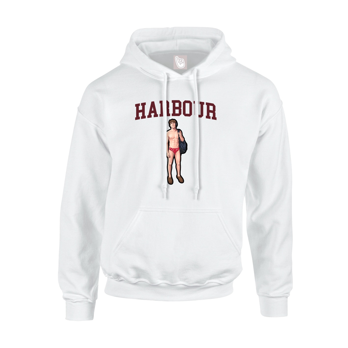 Youth Hoodie — Shirsey in White