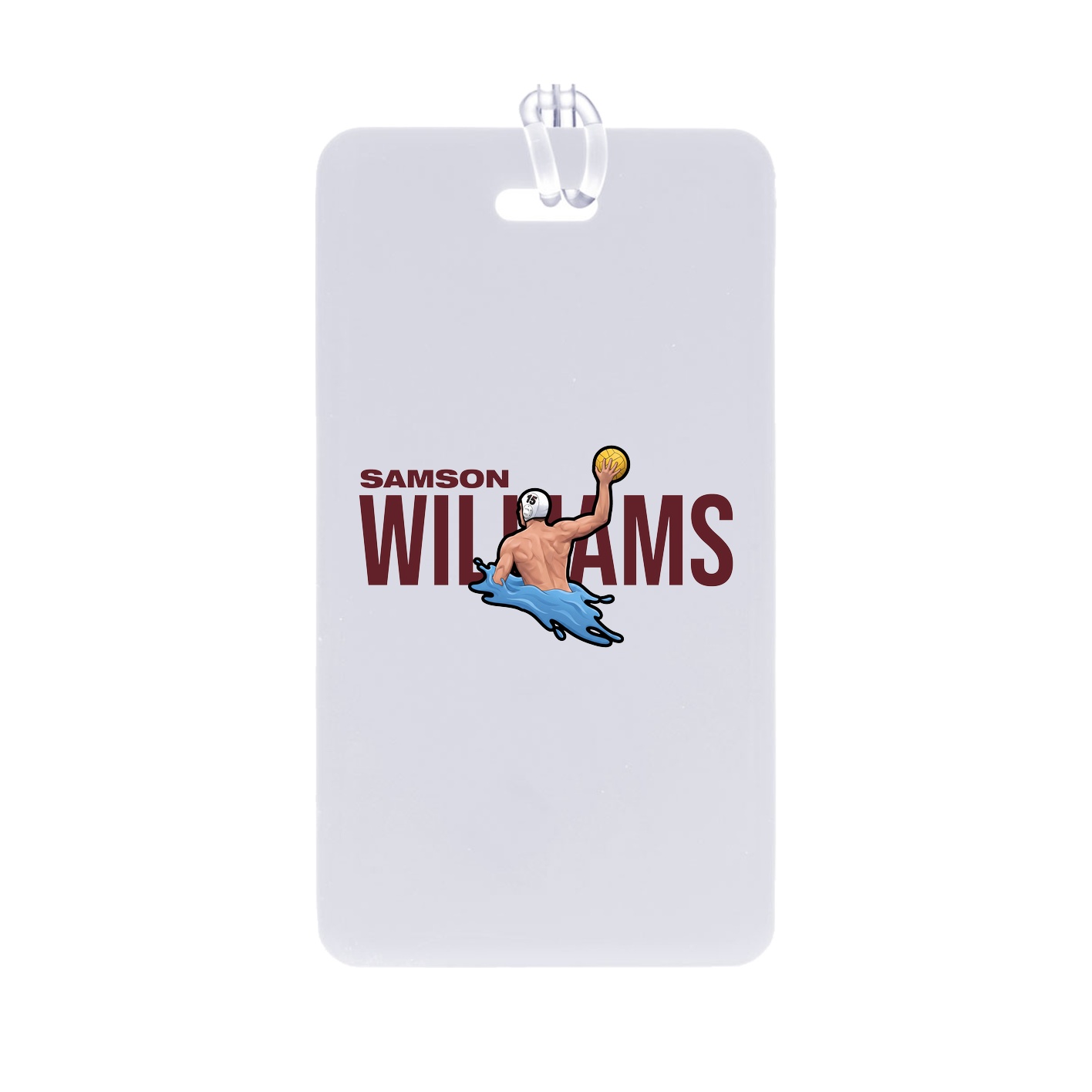 Bag Tag — Player Name in Classic