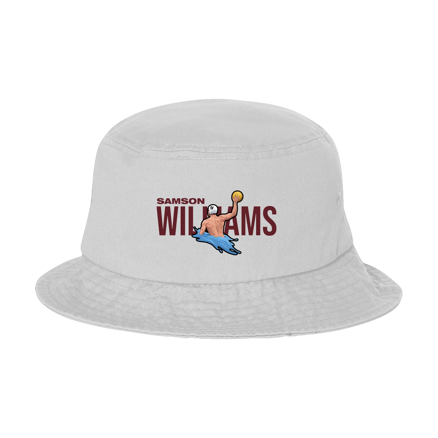 Bucket Cap — Player Name in White