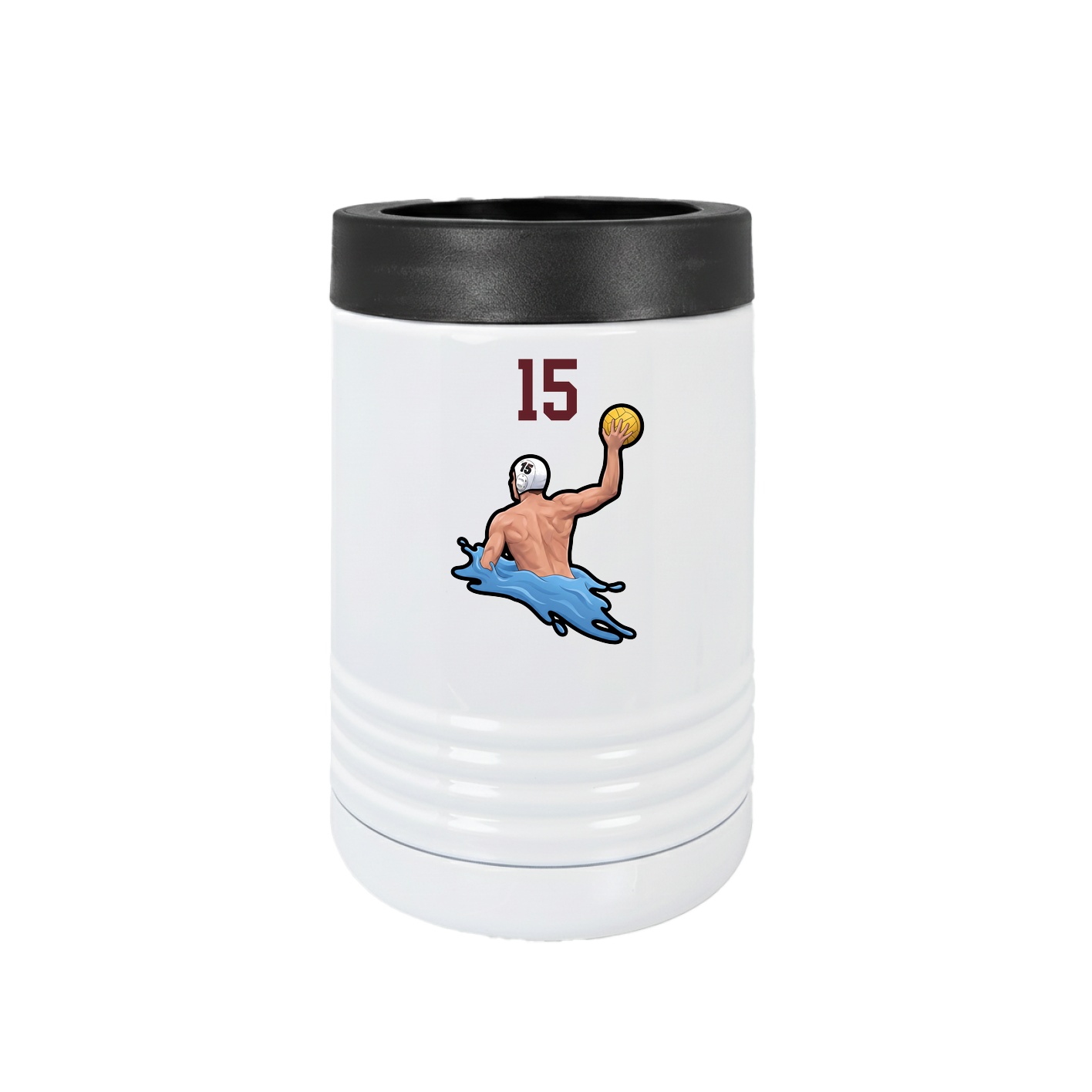Beverage Holder — Number Top in White