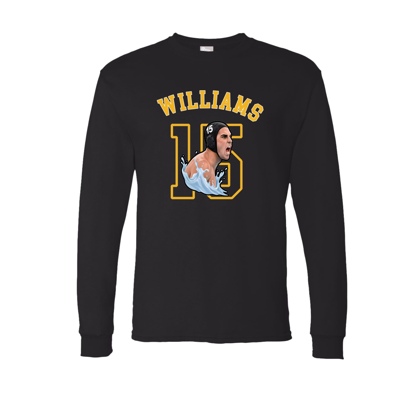 Long Sleeve Tee — Shirsey Arch in Black