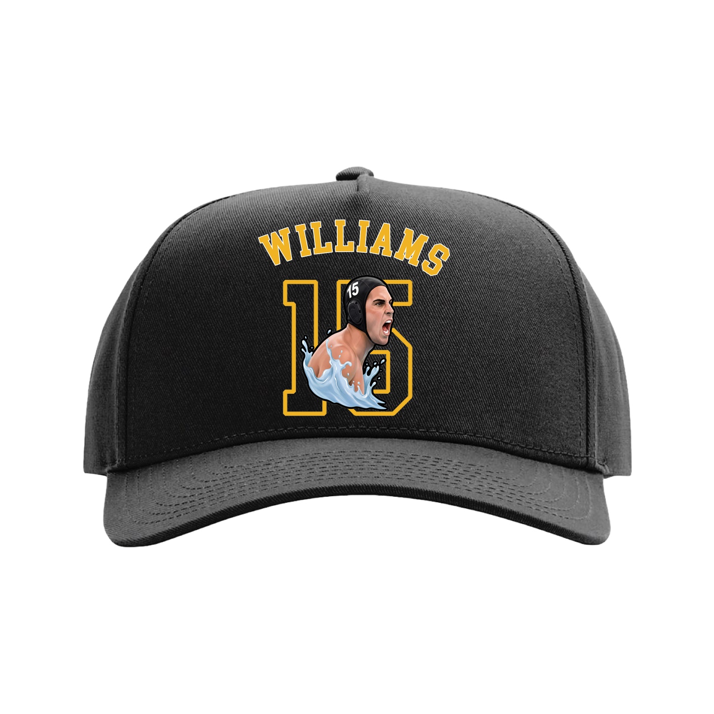 Full Fabric Five-Panel Champ Cap