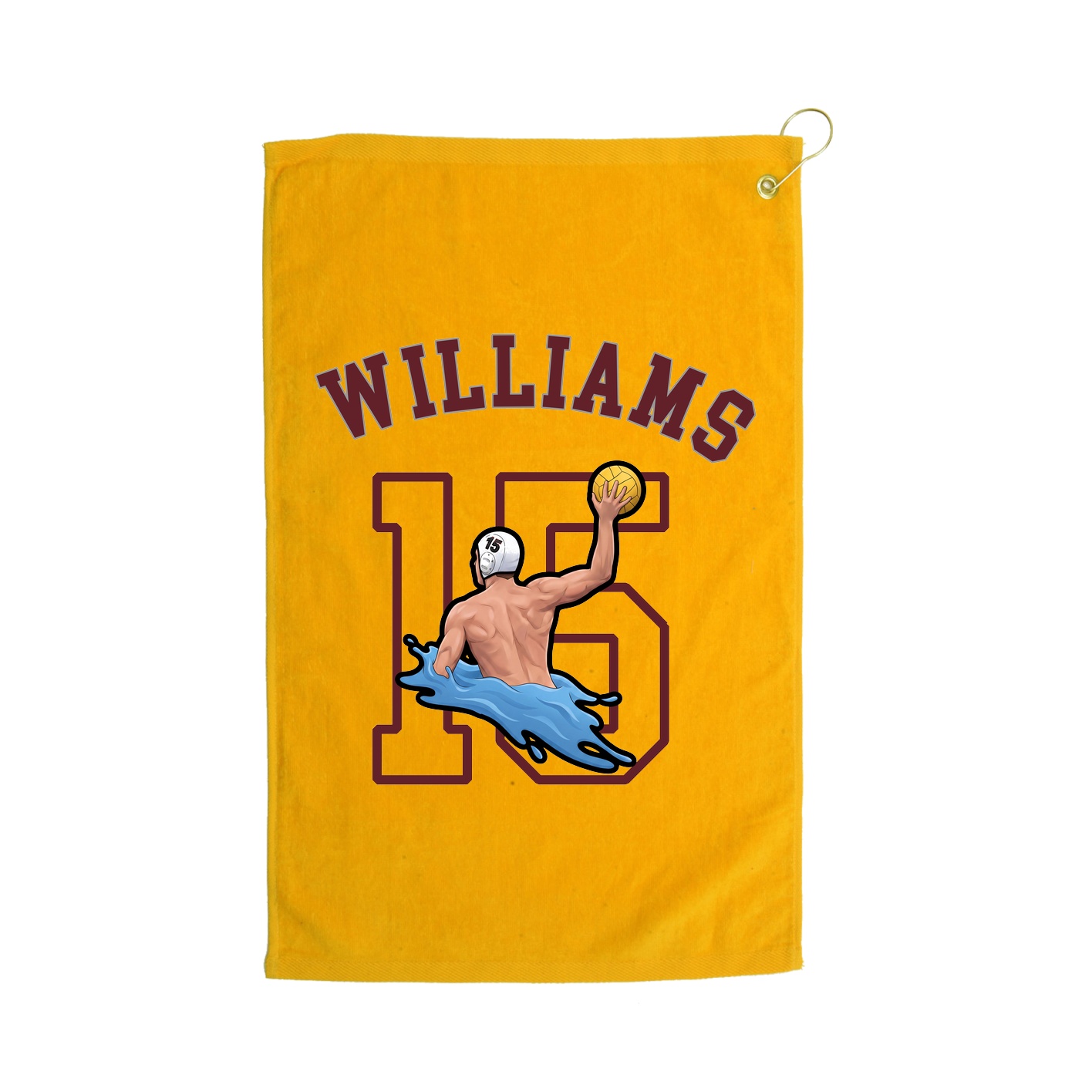 Golf Towel — Shirsey Arch in Gold