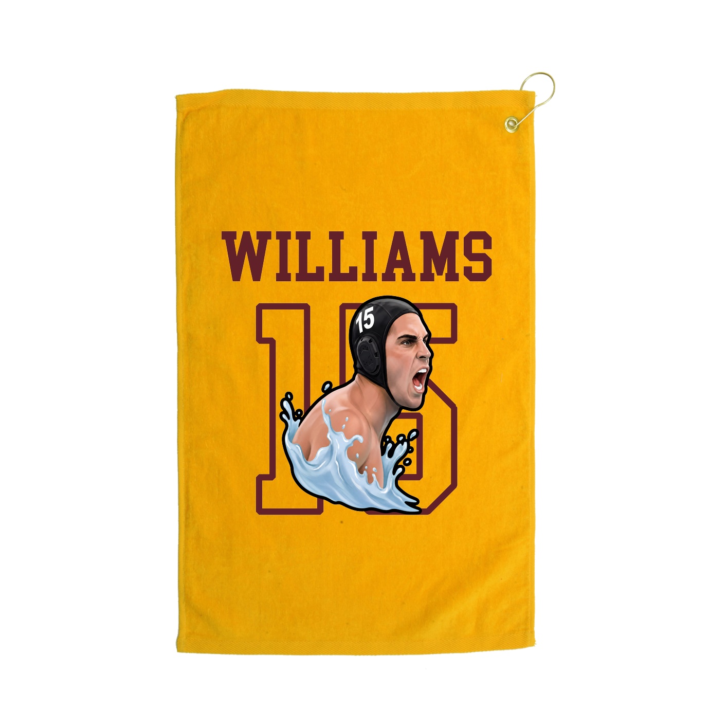 Golf Towel — Shirsey in Gold