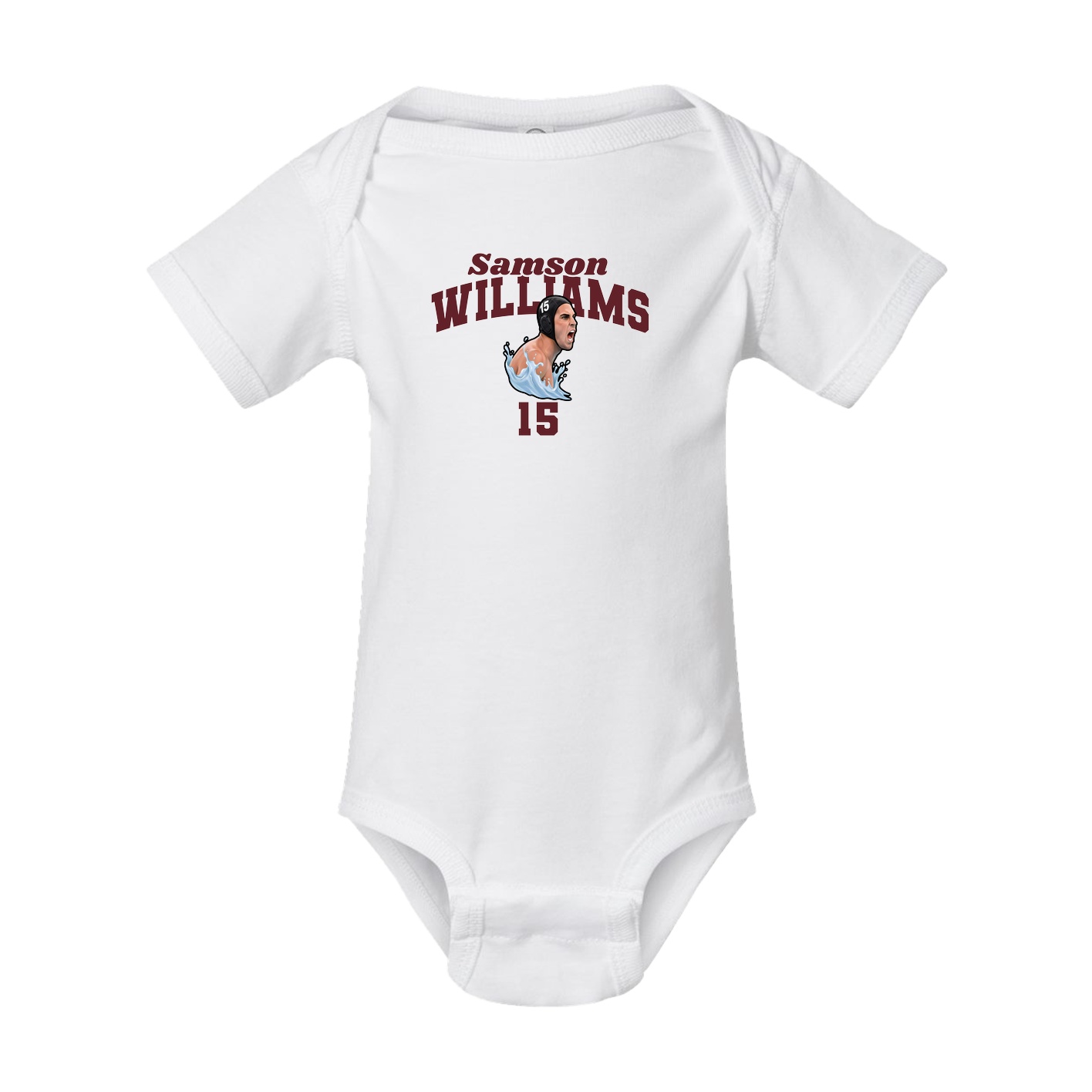Baby Onesie — Signature Arch in White