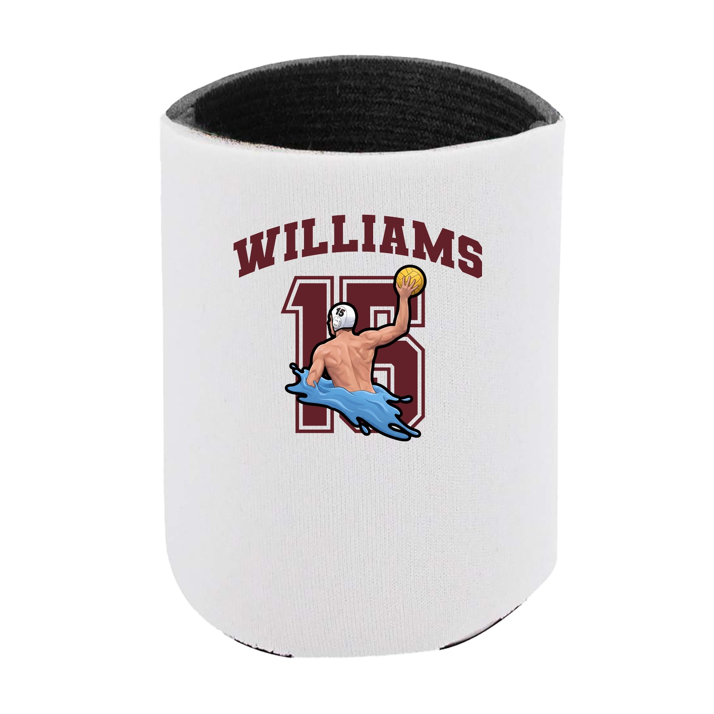 Can Holder — Number in White