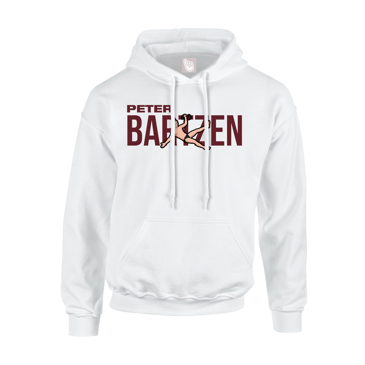 Hoodie — Player Name in White