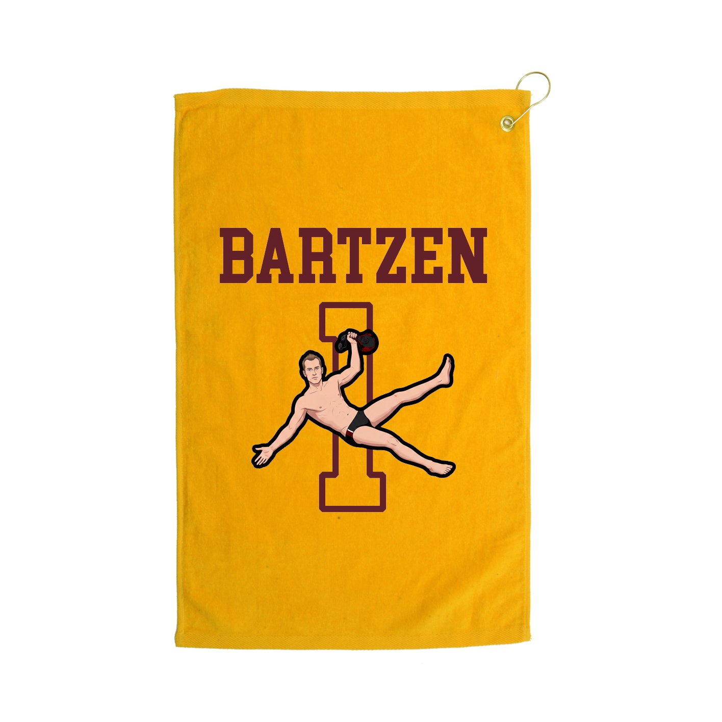 Golf Towel — Shirsey in Gold