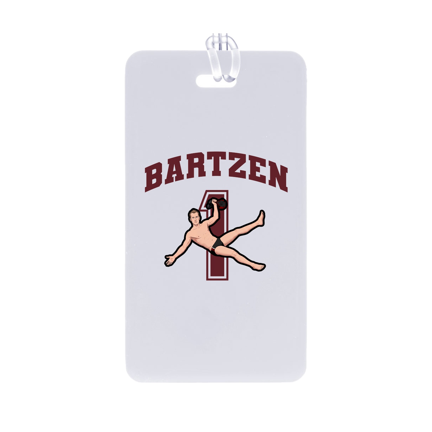 Bag Tag — Number in Classic