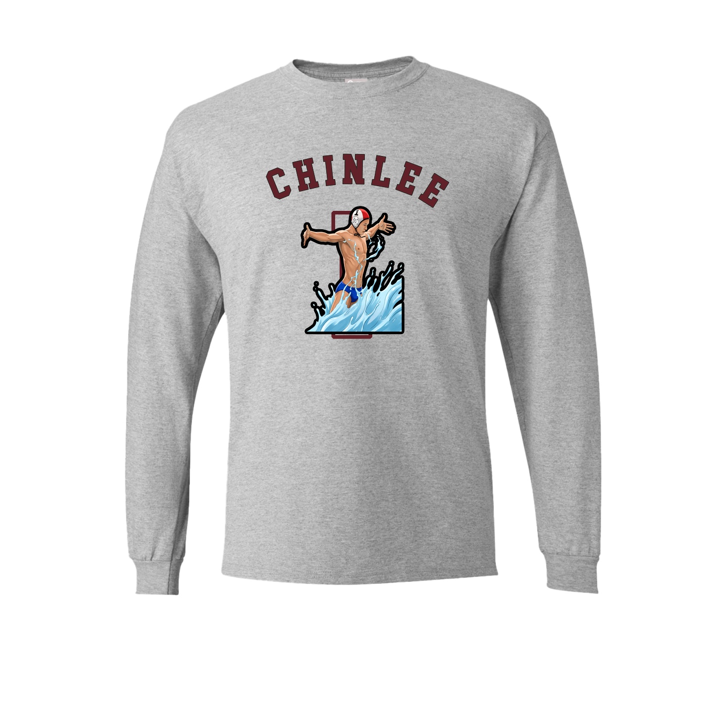 Long Sleeve Tee — Shirsey Arch in Grey