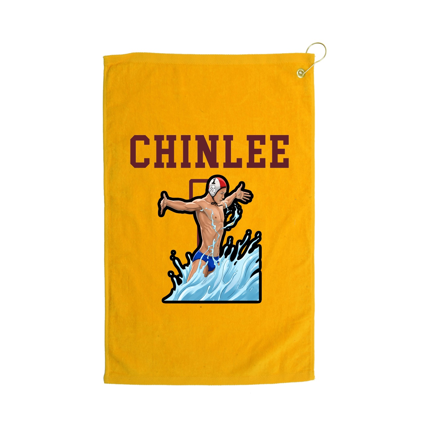 Golf Towel — Shirsey in Gold