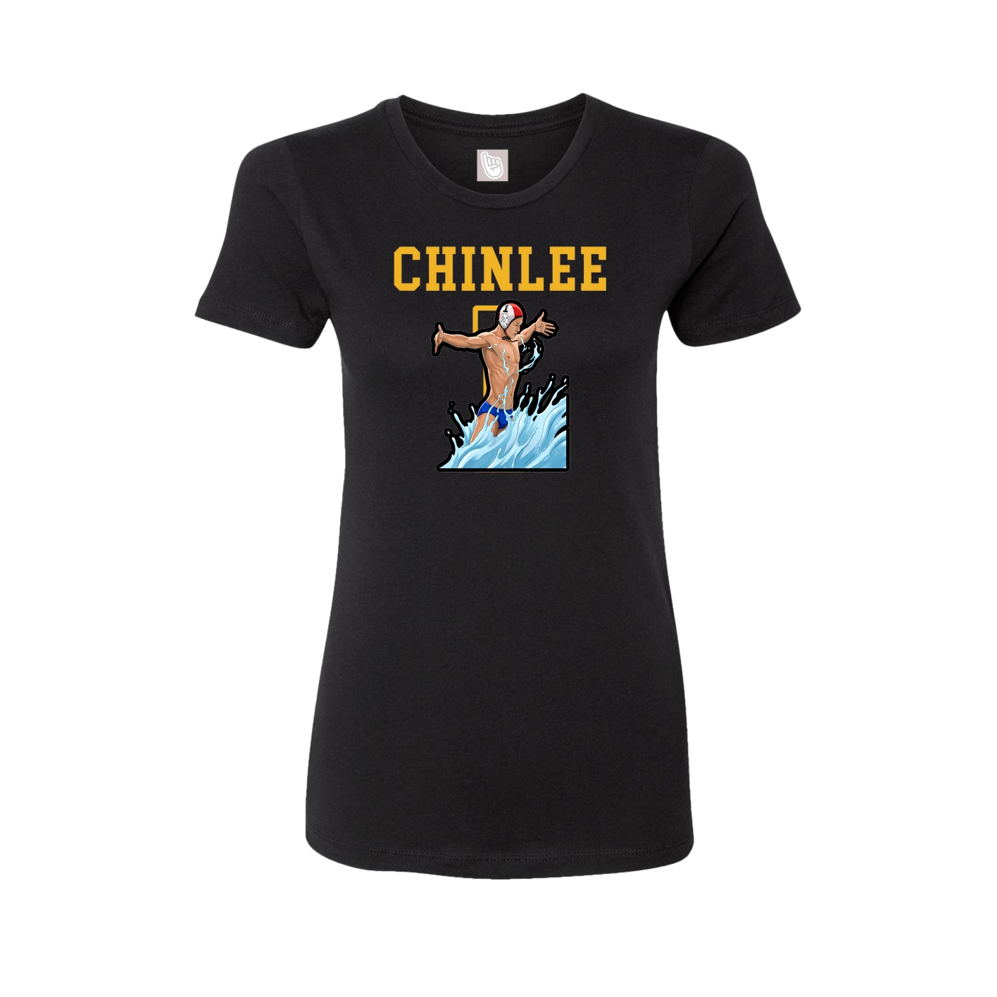 Fitted Women's Tee — Shirsey in Black
