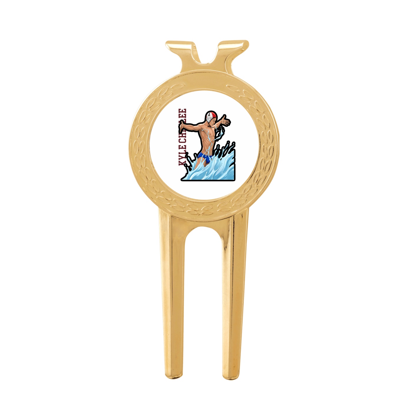 Divot Tool with Ball Marker — Name Vertical in Classic