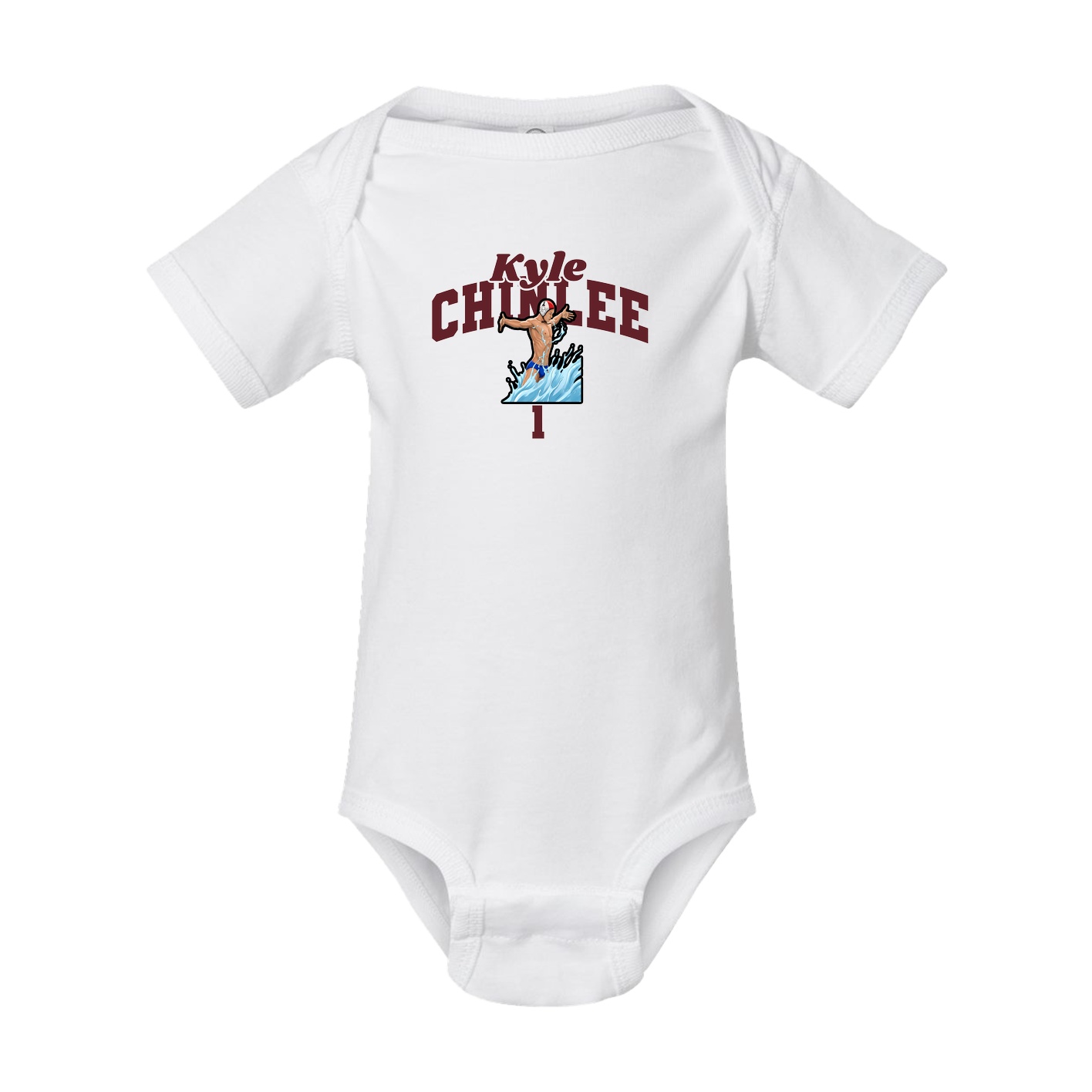 Baby Onesie — Signature Arch in White