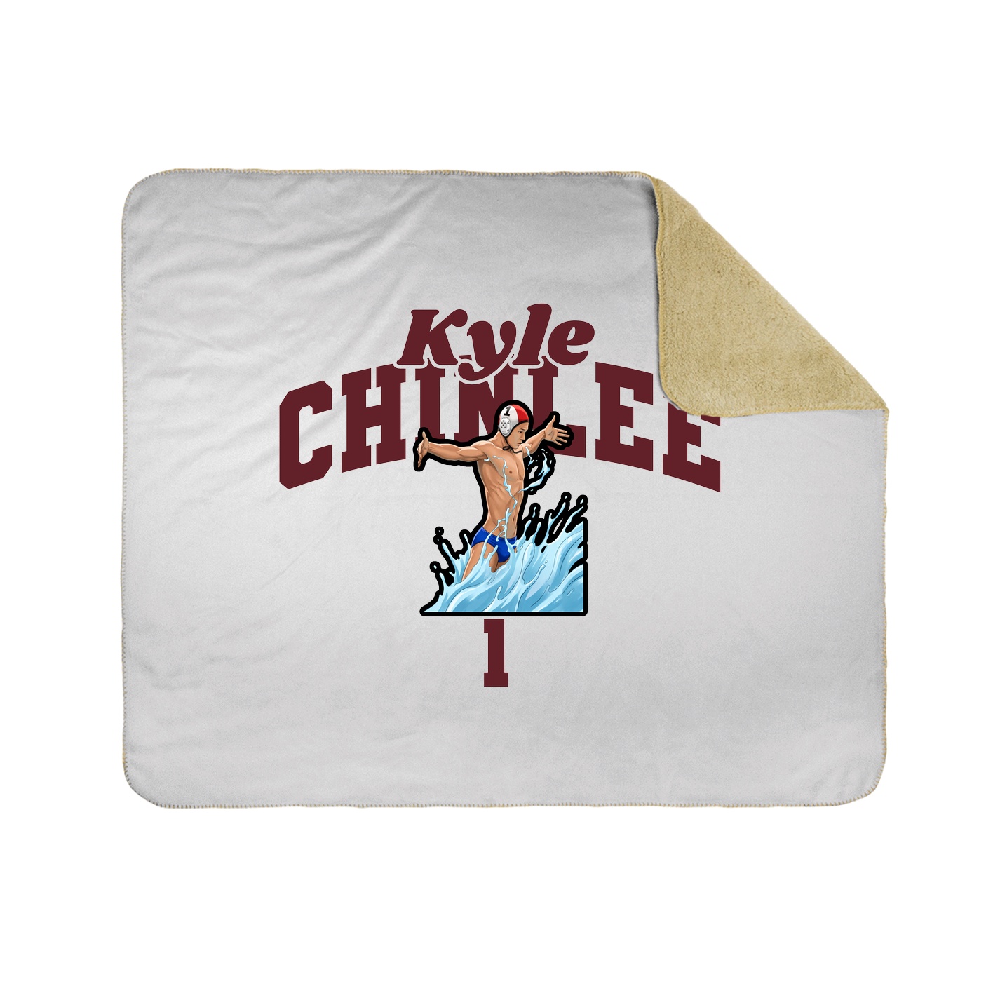 Throw Blanket — Signature Arch in White